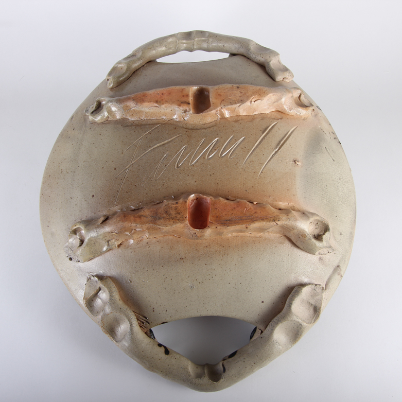 Signed Handmade Pottery Tray