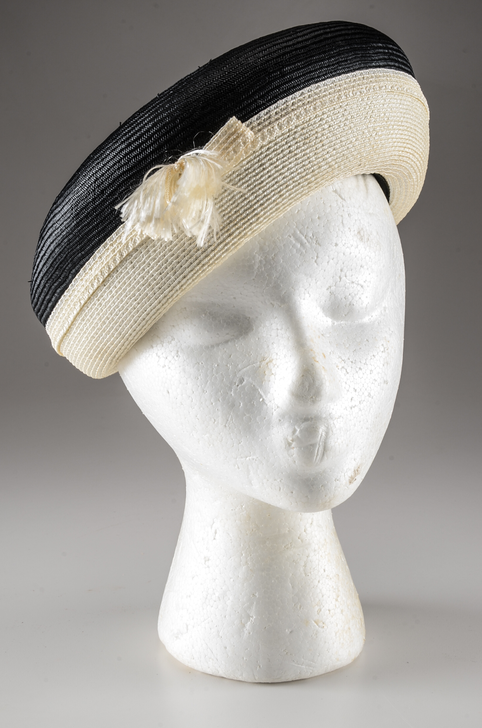 Three Vintage Hats Including an Adolfo Realities Cellophane Hat