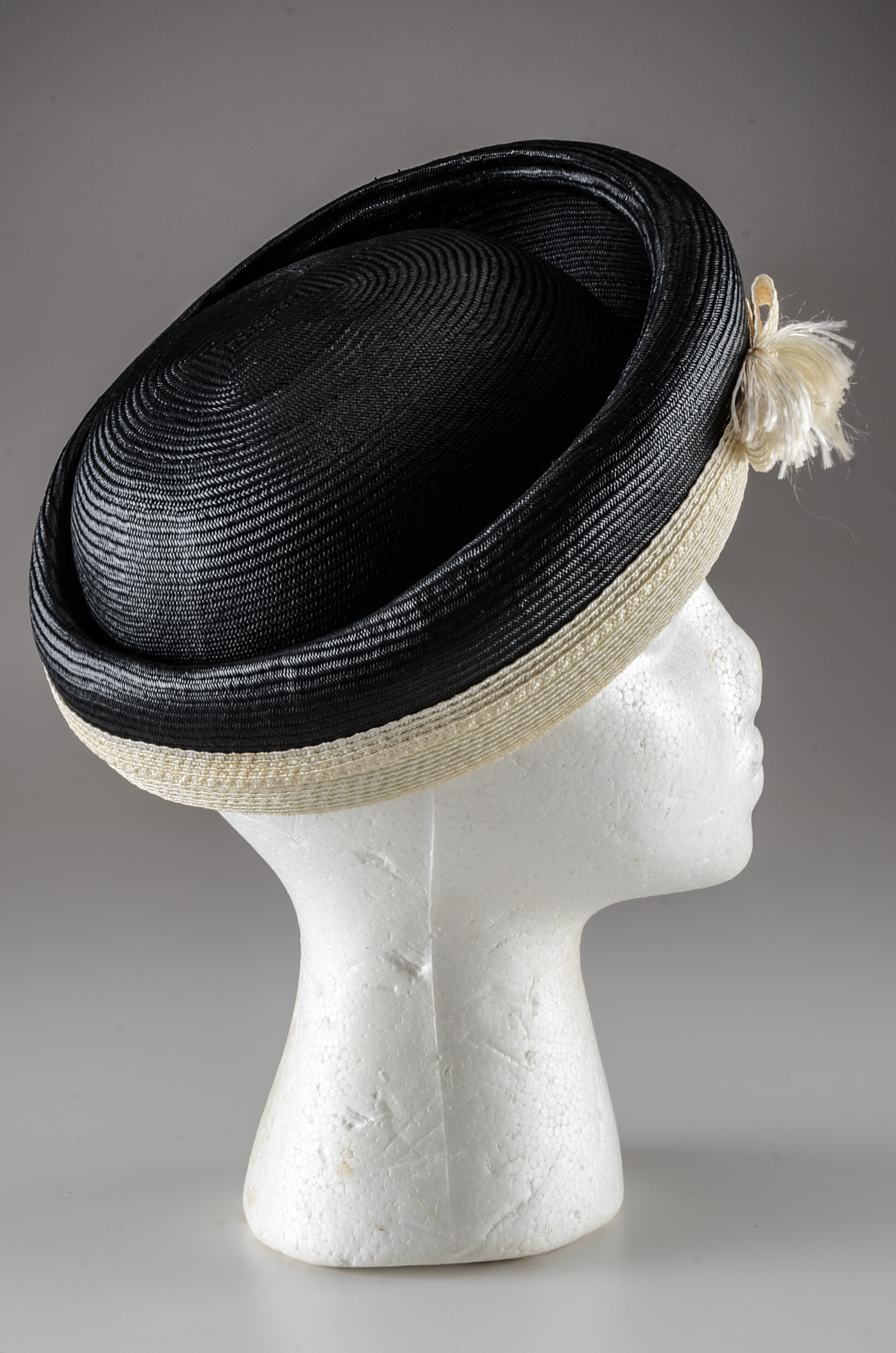 Three Vintage Hats Including an Adolfo Realities Cellophane Hat