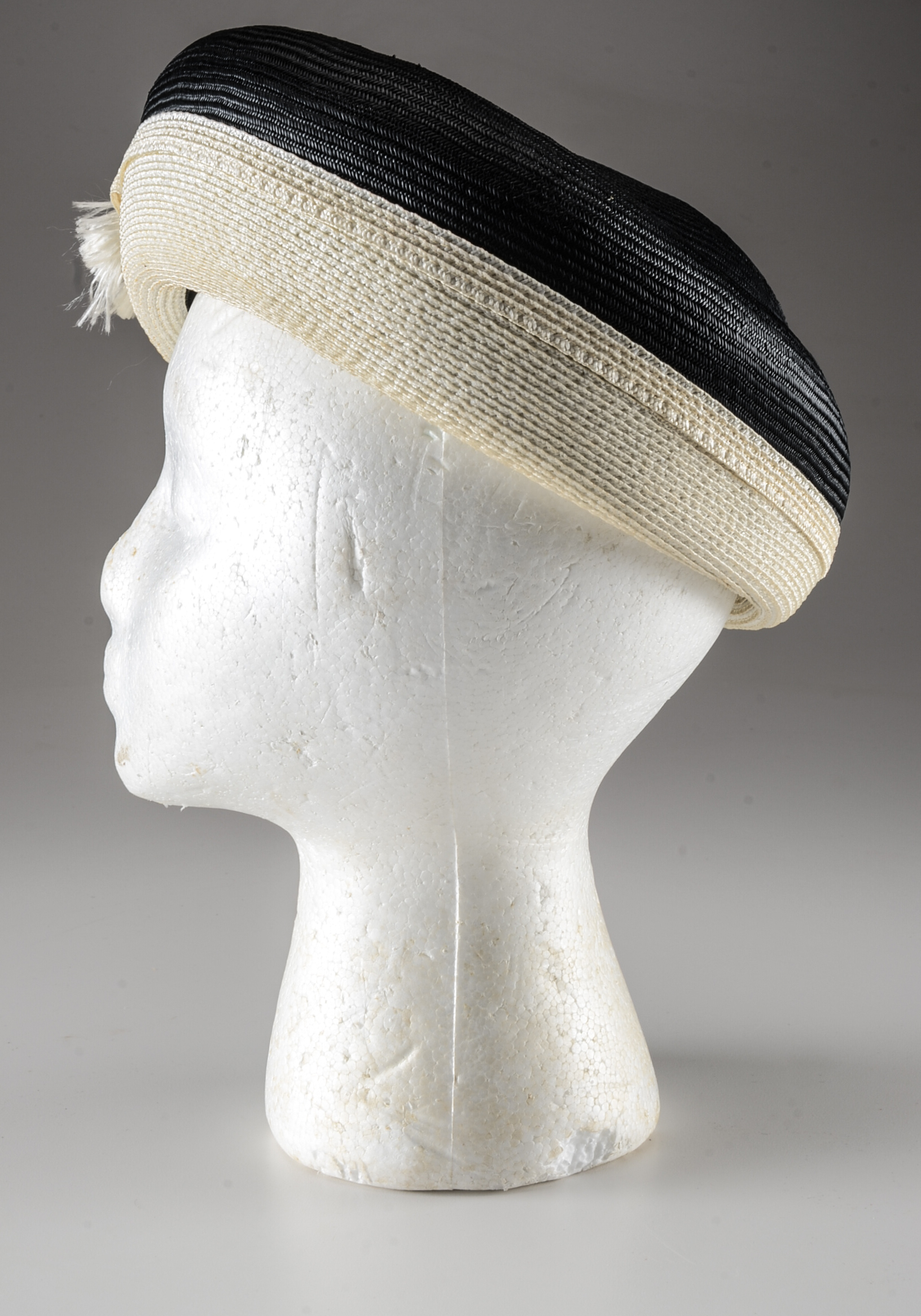 Three Vintage Hats Including an Adolfo Realities Cellophane Hat