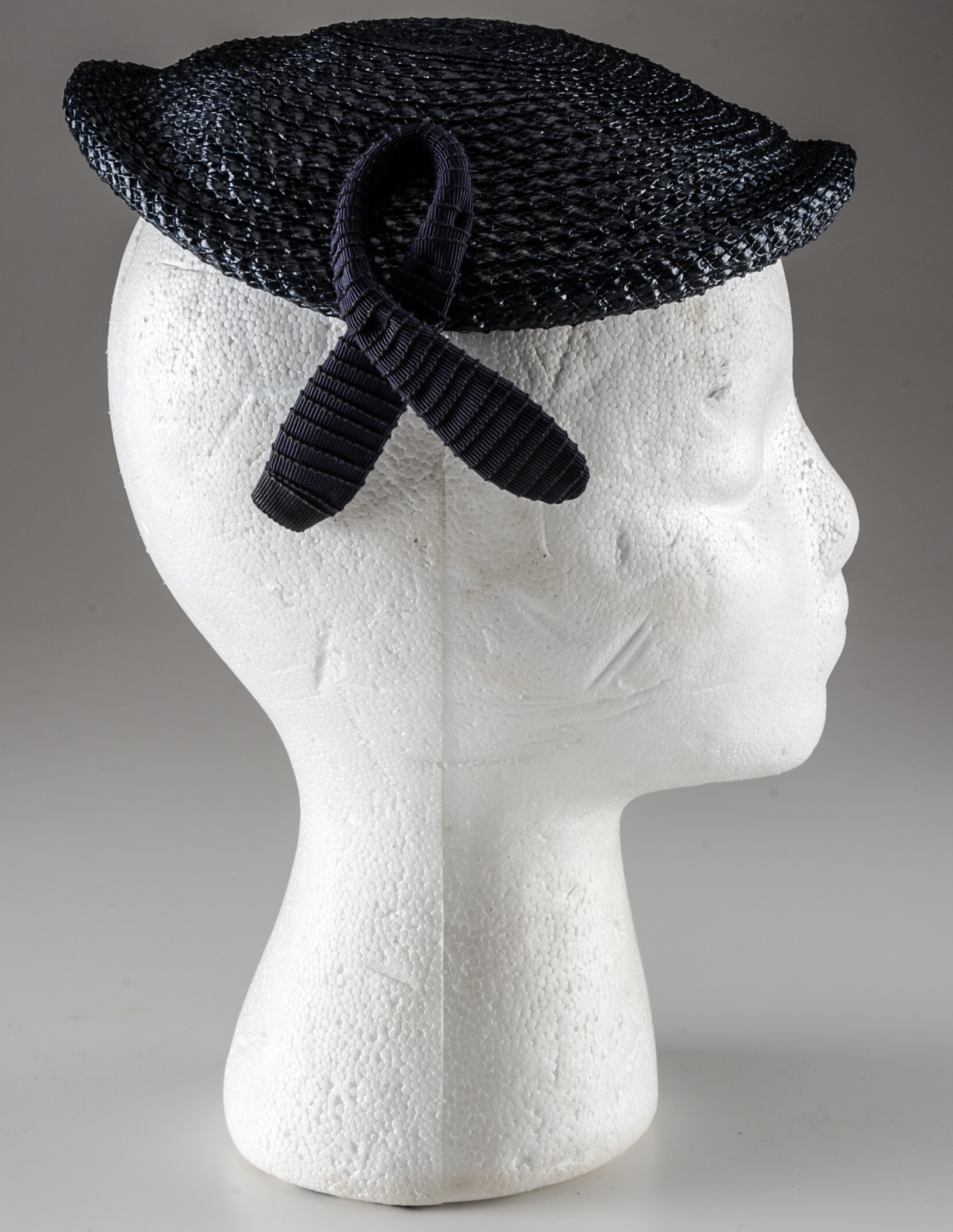 Three Vintage Hats Including an Adolfo Realities Cellophane Hat