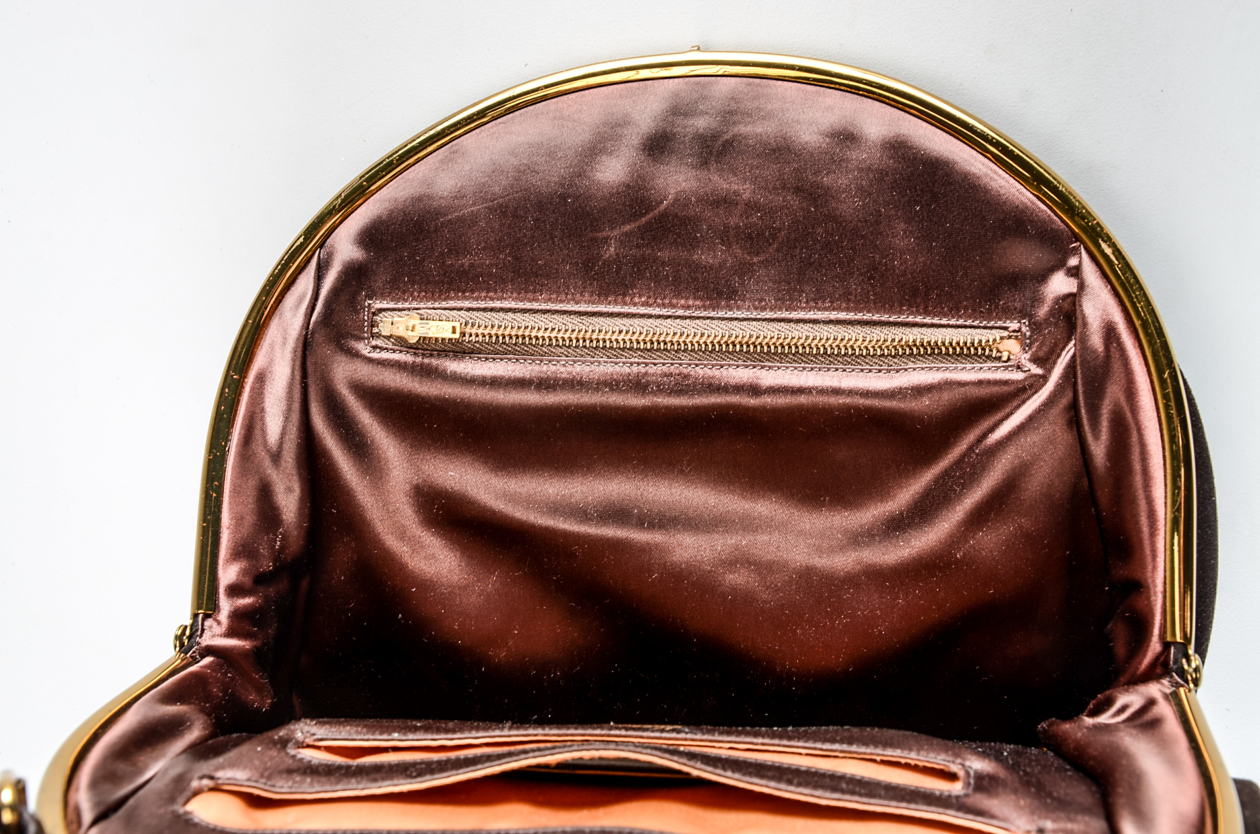 Two Vintage Suede Handbags Including Koret