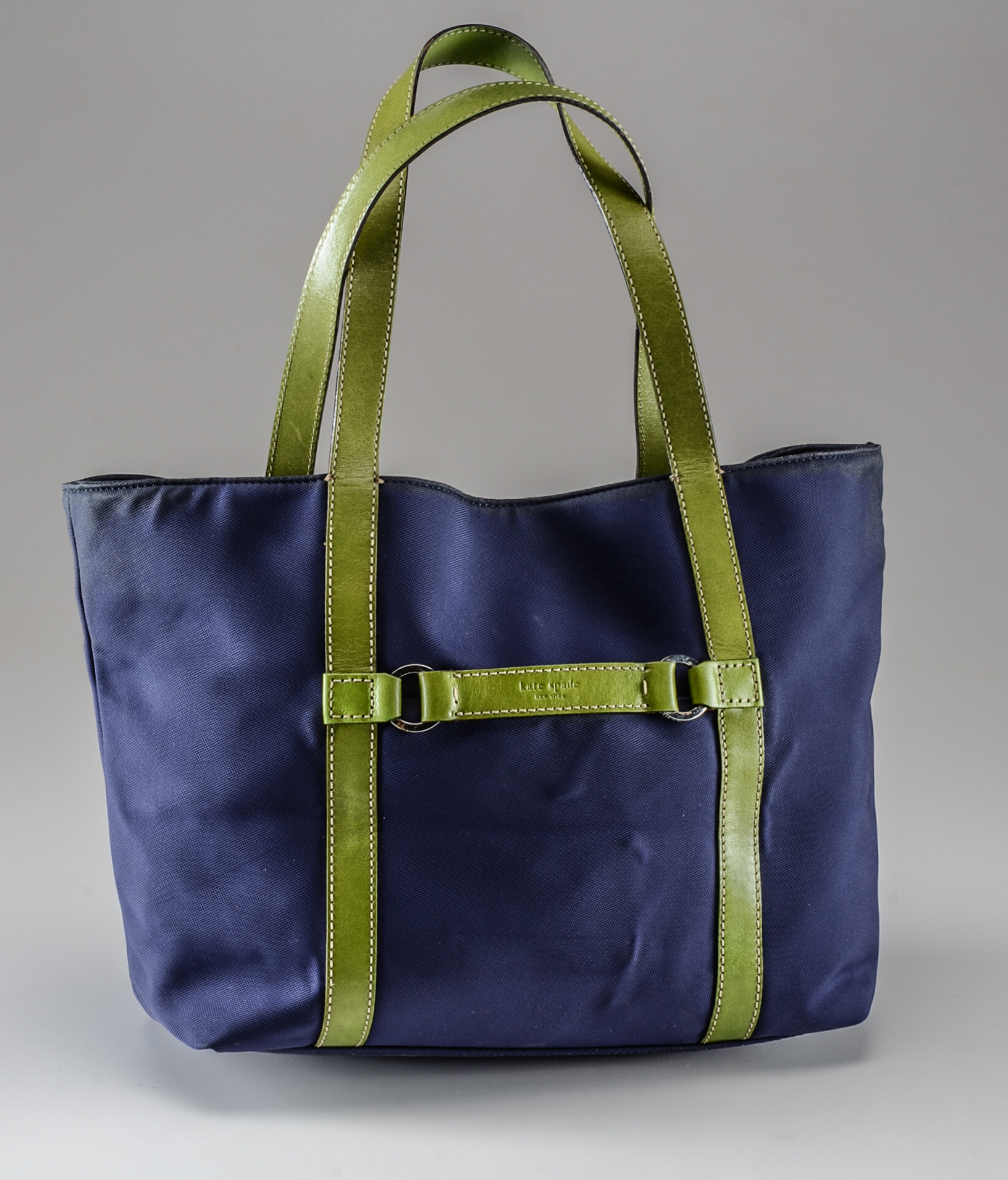 Kate Spade of New York Navy Nylon Tote and Matching Wallet