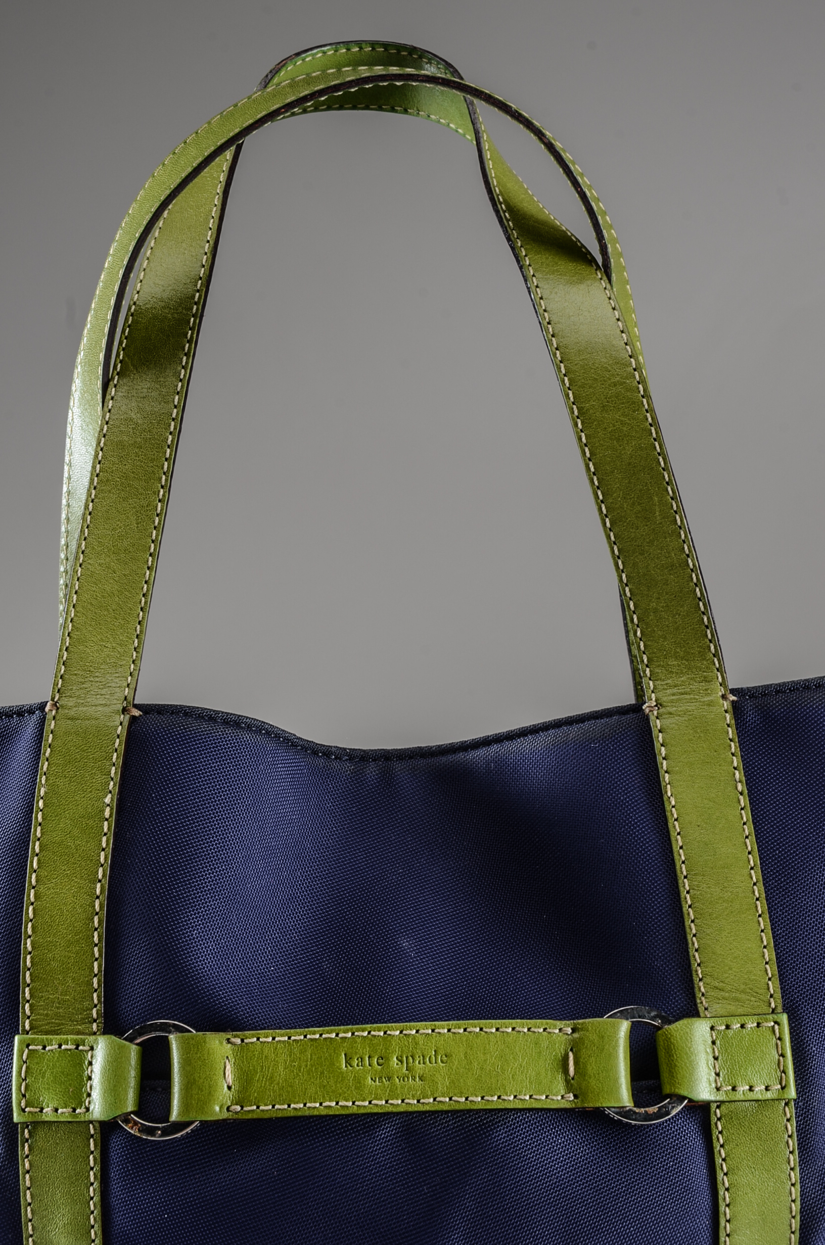 Kate Spade of New York Navy Nylon Tote and Matching Wallet