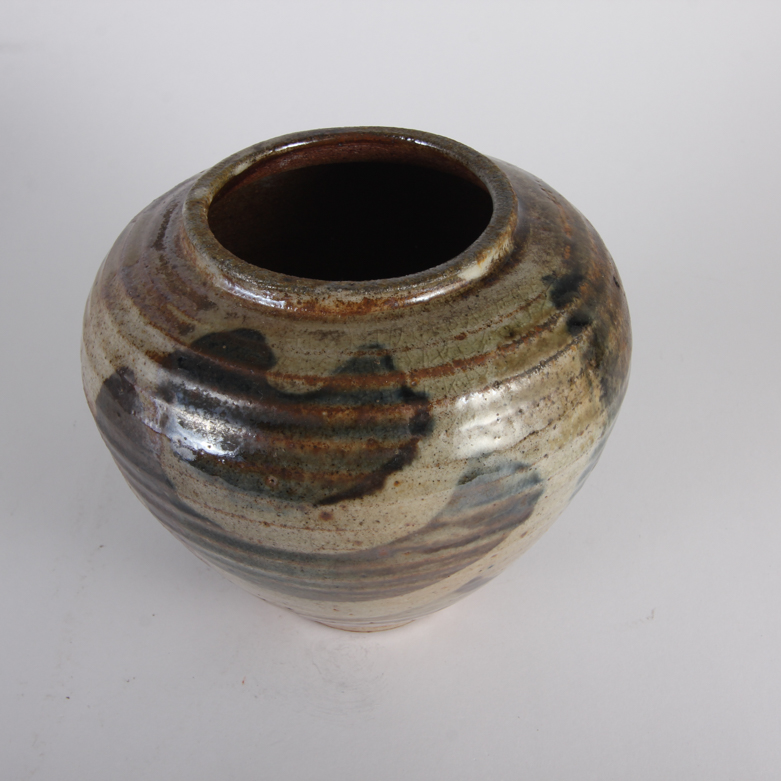 Pair of Tapered  Ceramic Vases