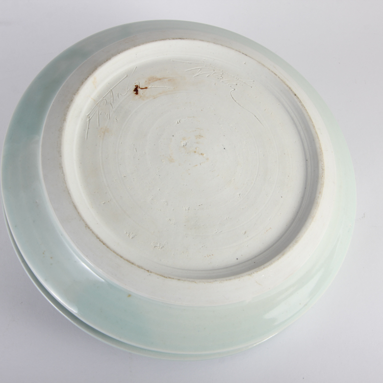 J.Frank Blue and Green Bowl