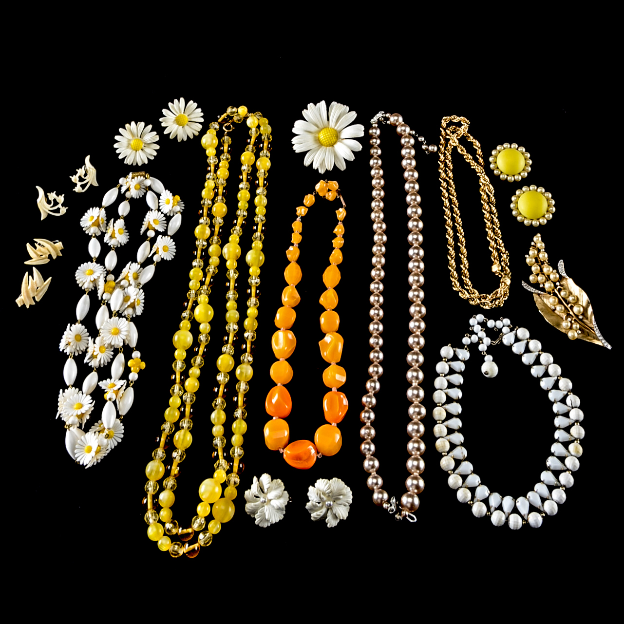 Group of Vintage Costume Jewelry