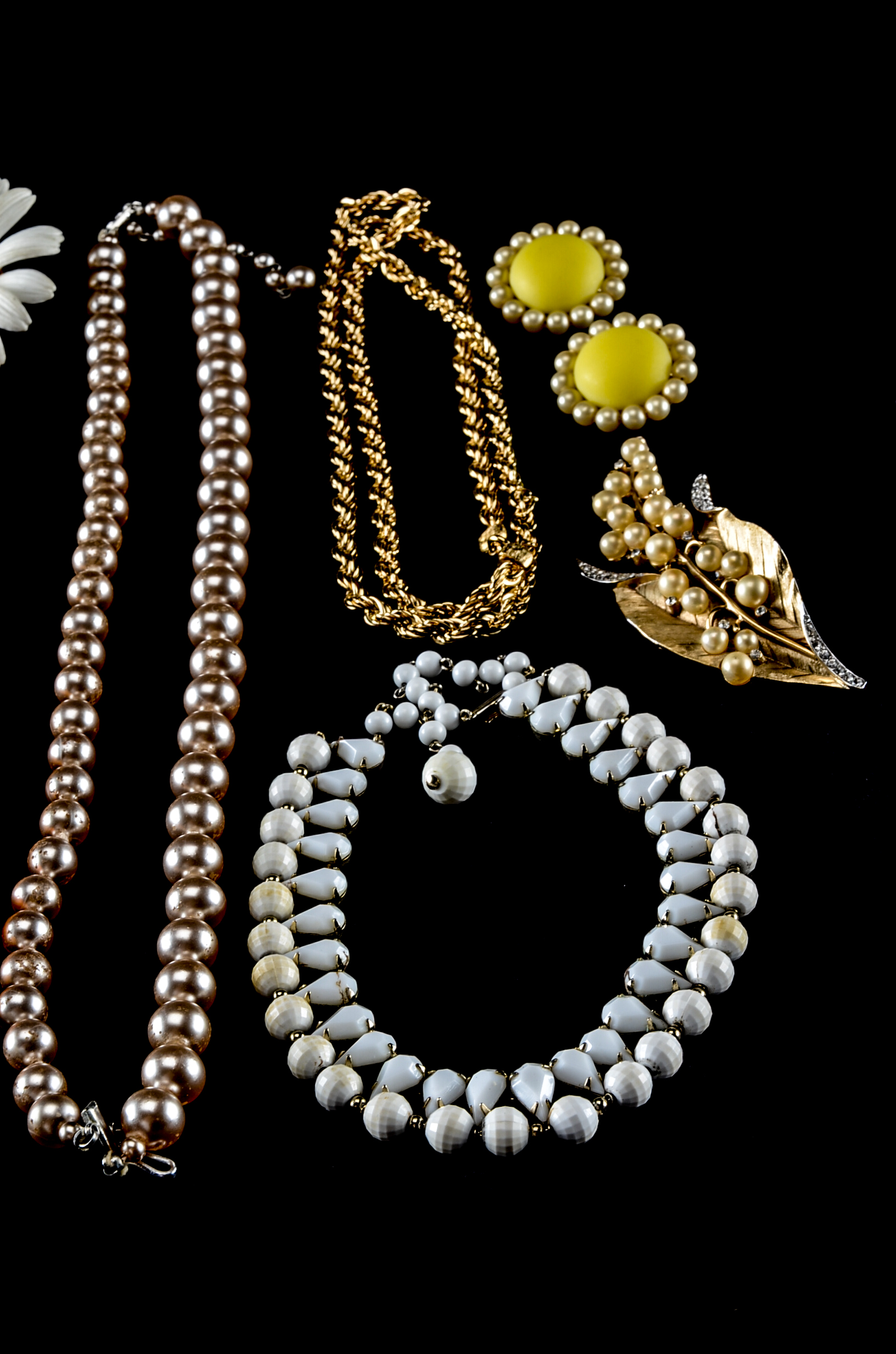 Group of Vintage Costume Jewelry