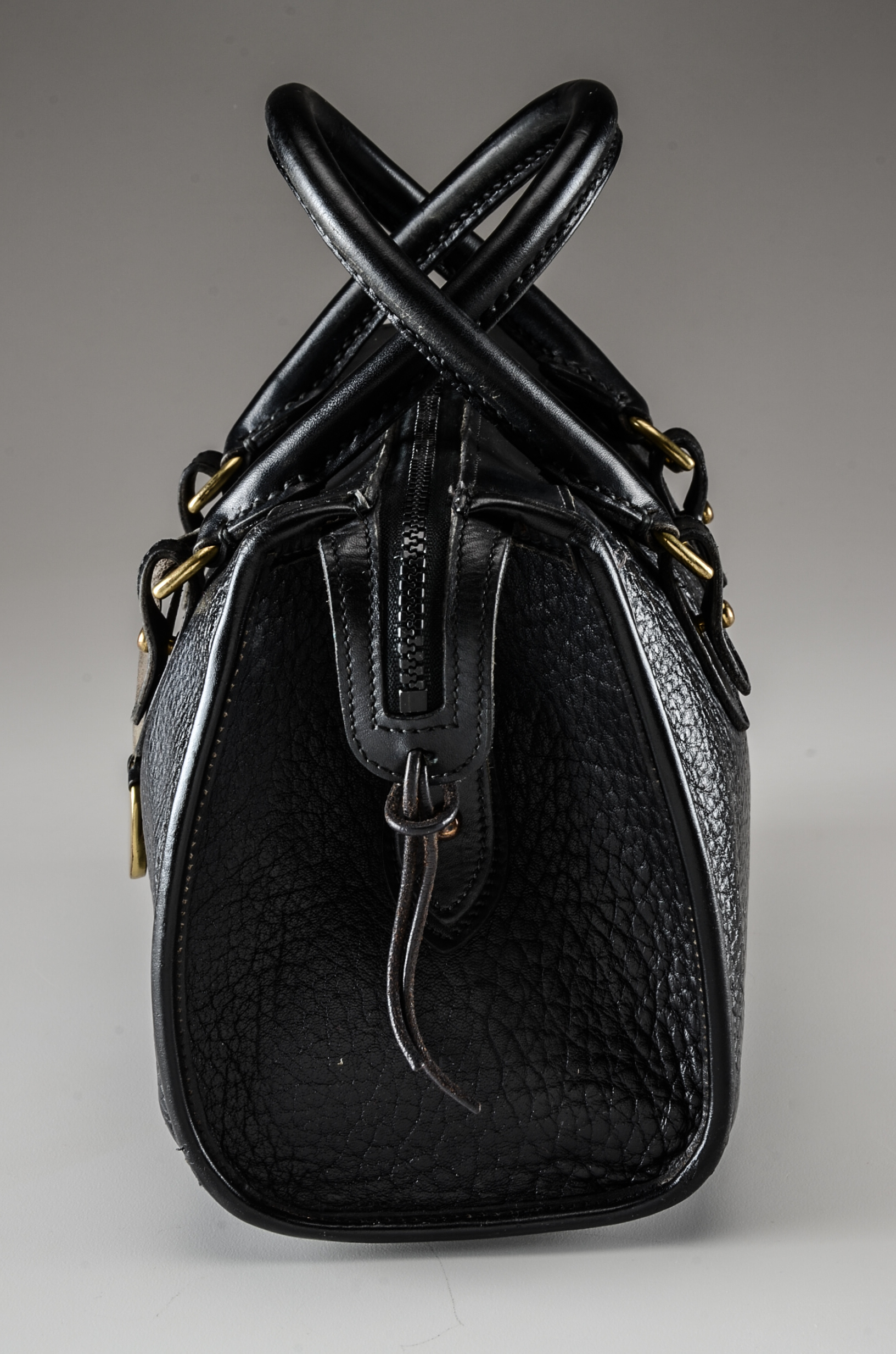 Dooney and Bourke Early 1980s Bridle Leather Tack Bag