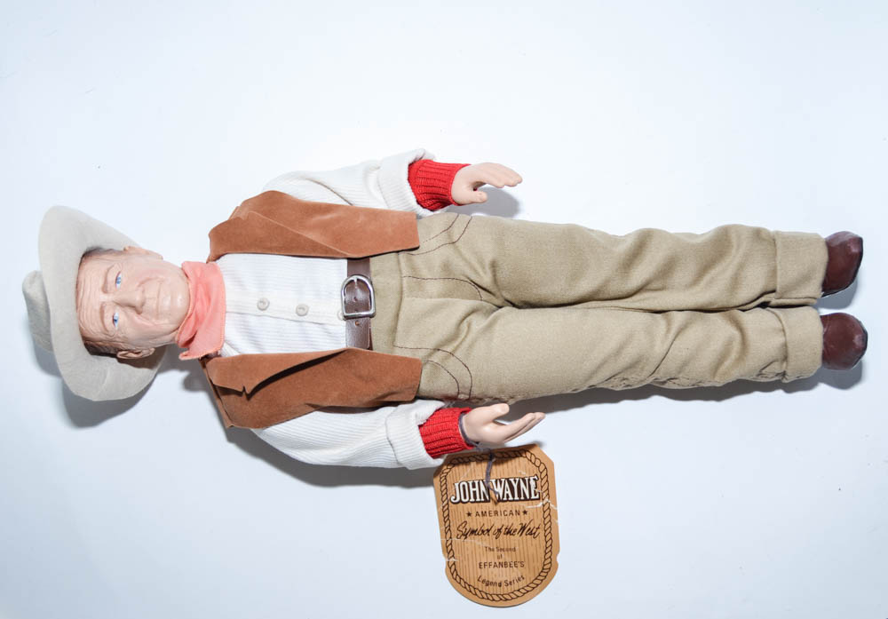 Vintage John Wayne Doll by The Effanbee Doll Corporation