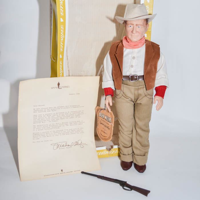 Vintage John Wayne Doll by The Effanbee Doll Corporation