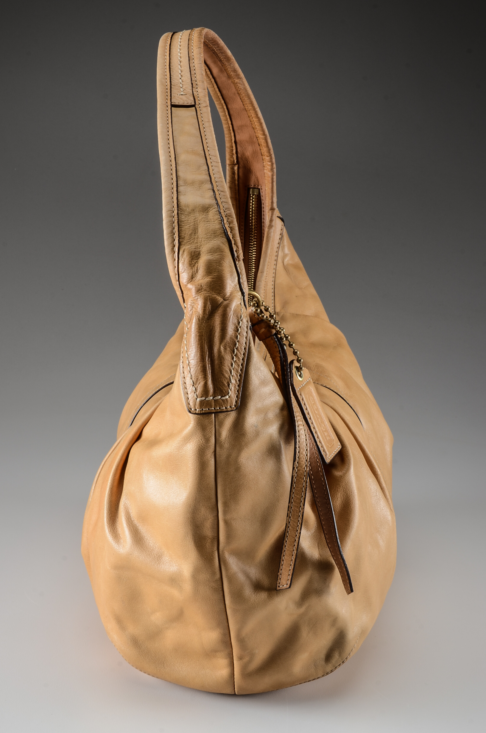 Coach Ergo Tan Leather Shoulder Bag