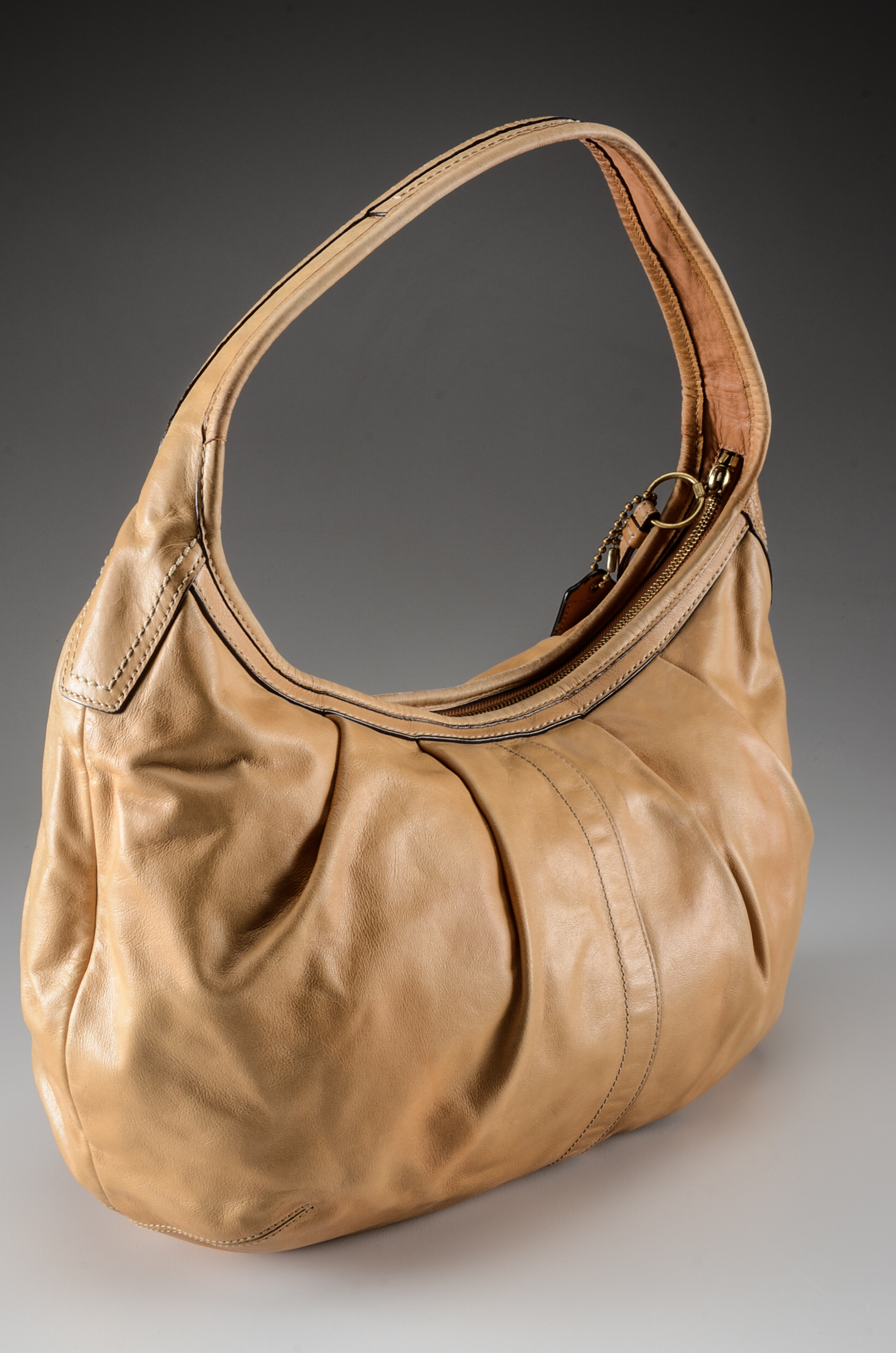 Coach Ergo Tan Leather Shoulder Bag