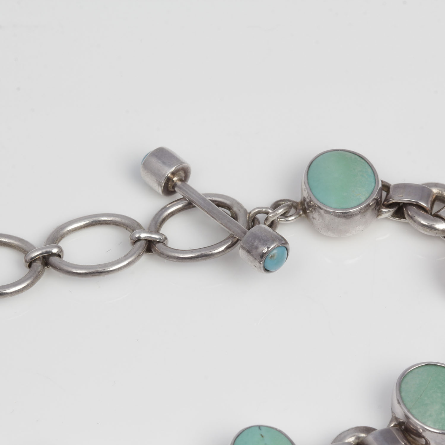 Sterling Silver Turquoise Bracelet