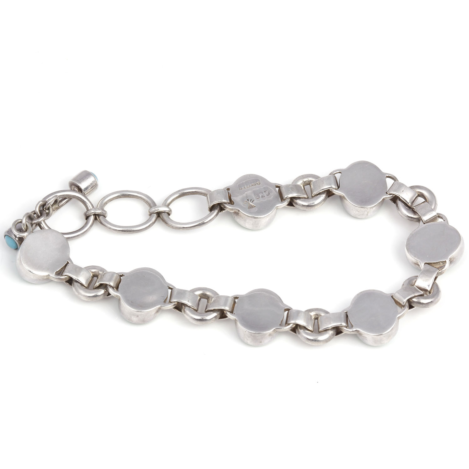 Sterling Silver Turquoise Bracelet
