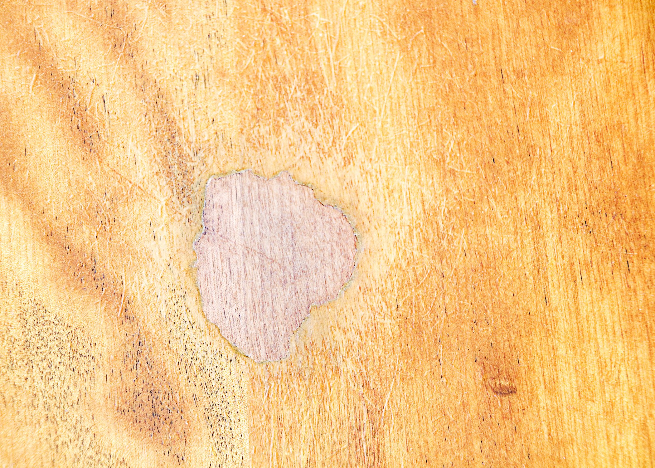 Vintage Wooden Rolling Desk Chair