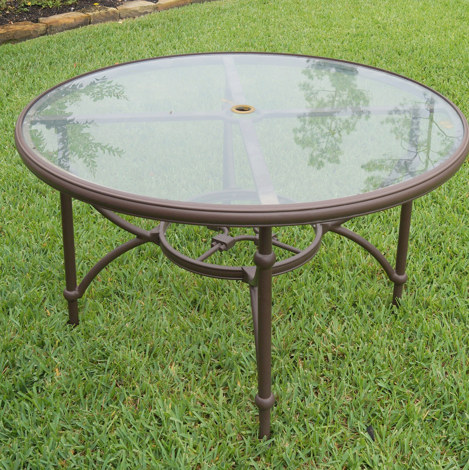 Wrought Iron Patio Table