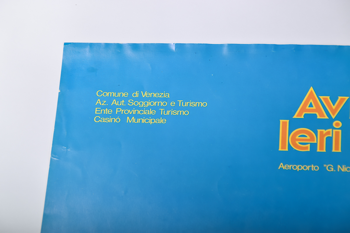 Guerrino Boatto Aviation Comune di Venezia Poster