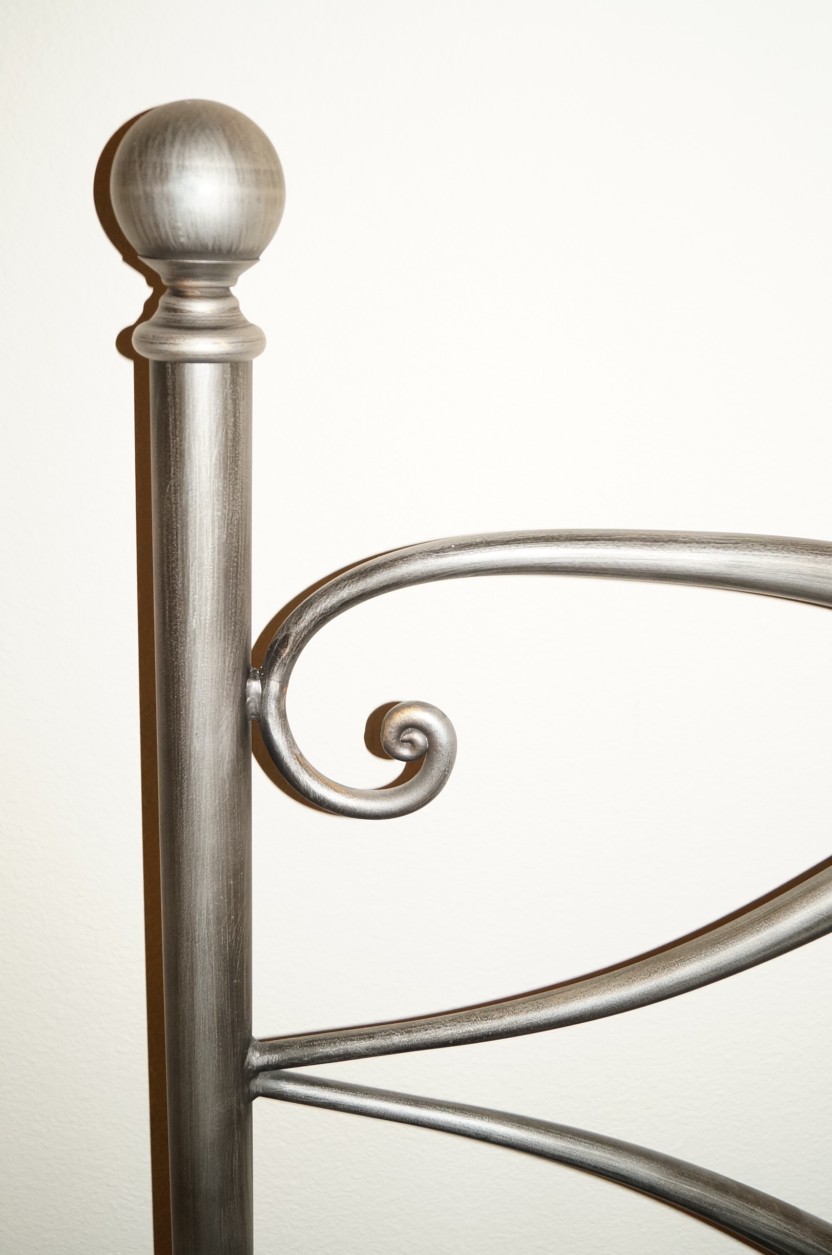 Metal Scrolled Double Sized Head Board