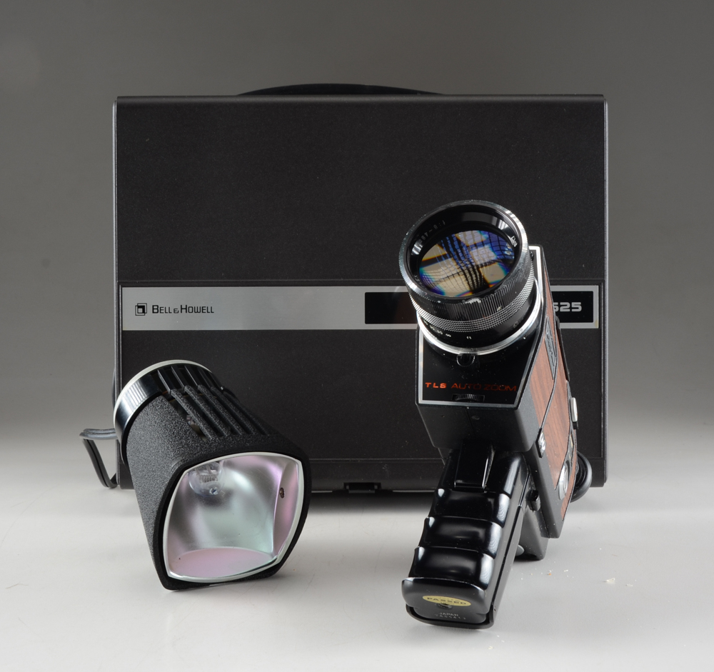 Vintage Sears Super 8 Movie Camera and Bell & Howell Movie Projector