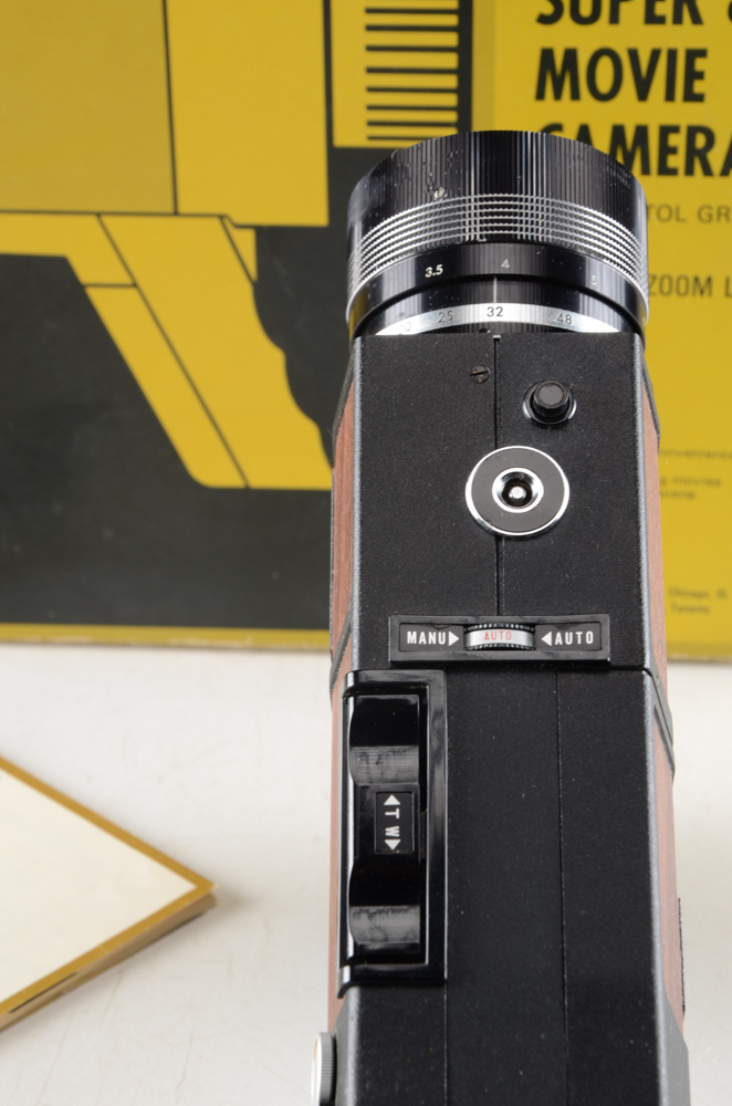 Vintage Sears Super 8 Movie Camera and Bell & Howell Movie Projector