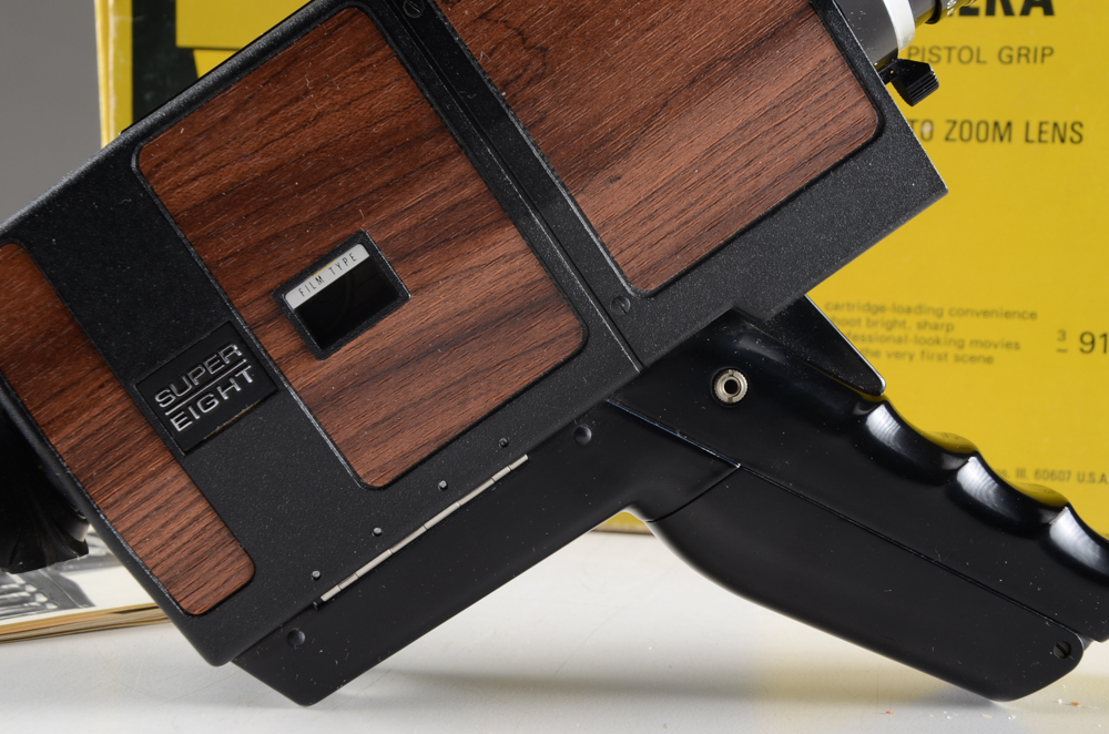 Vintage Sears Super 8 Movie Camera and Bell & Howell Movie Projector