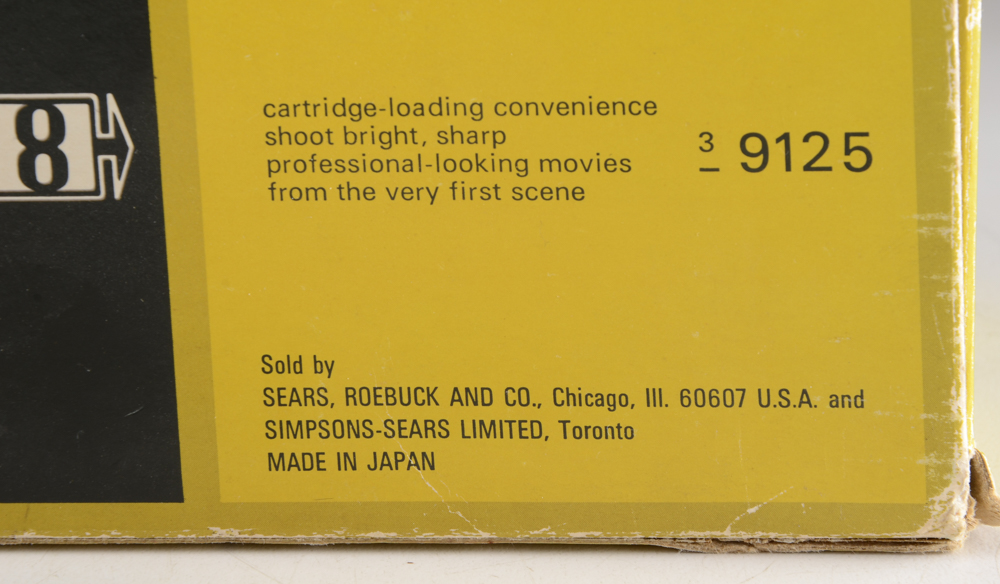 Vintage Sears Super 8 Movie Camera and Bell & Howell Movie Projector