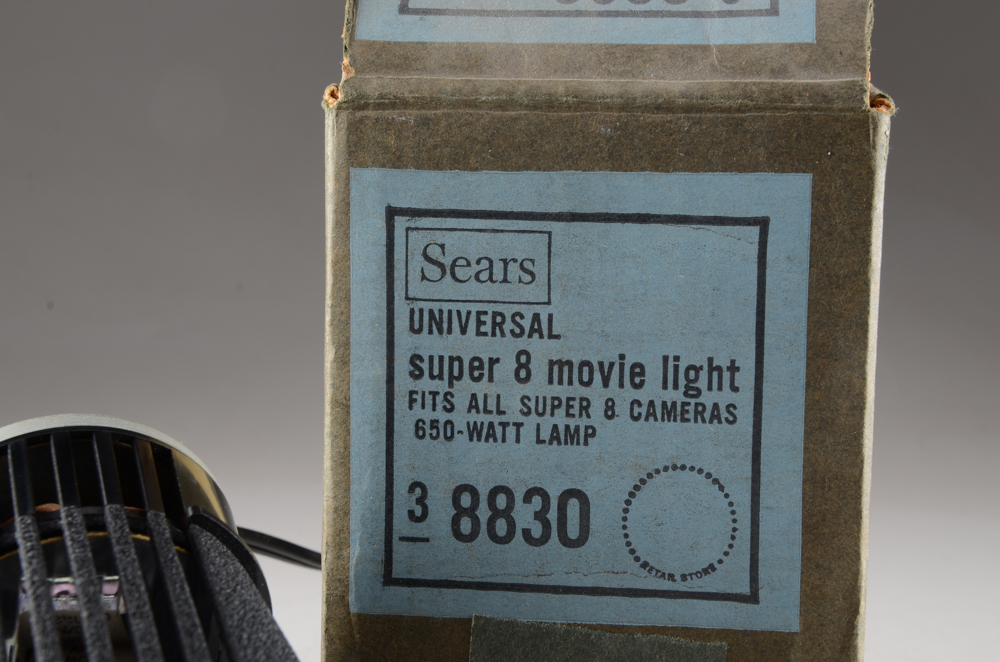 Vintage Sears Super 8 Movie Camera and Bell & Howell Movie Projector