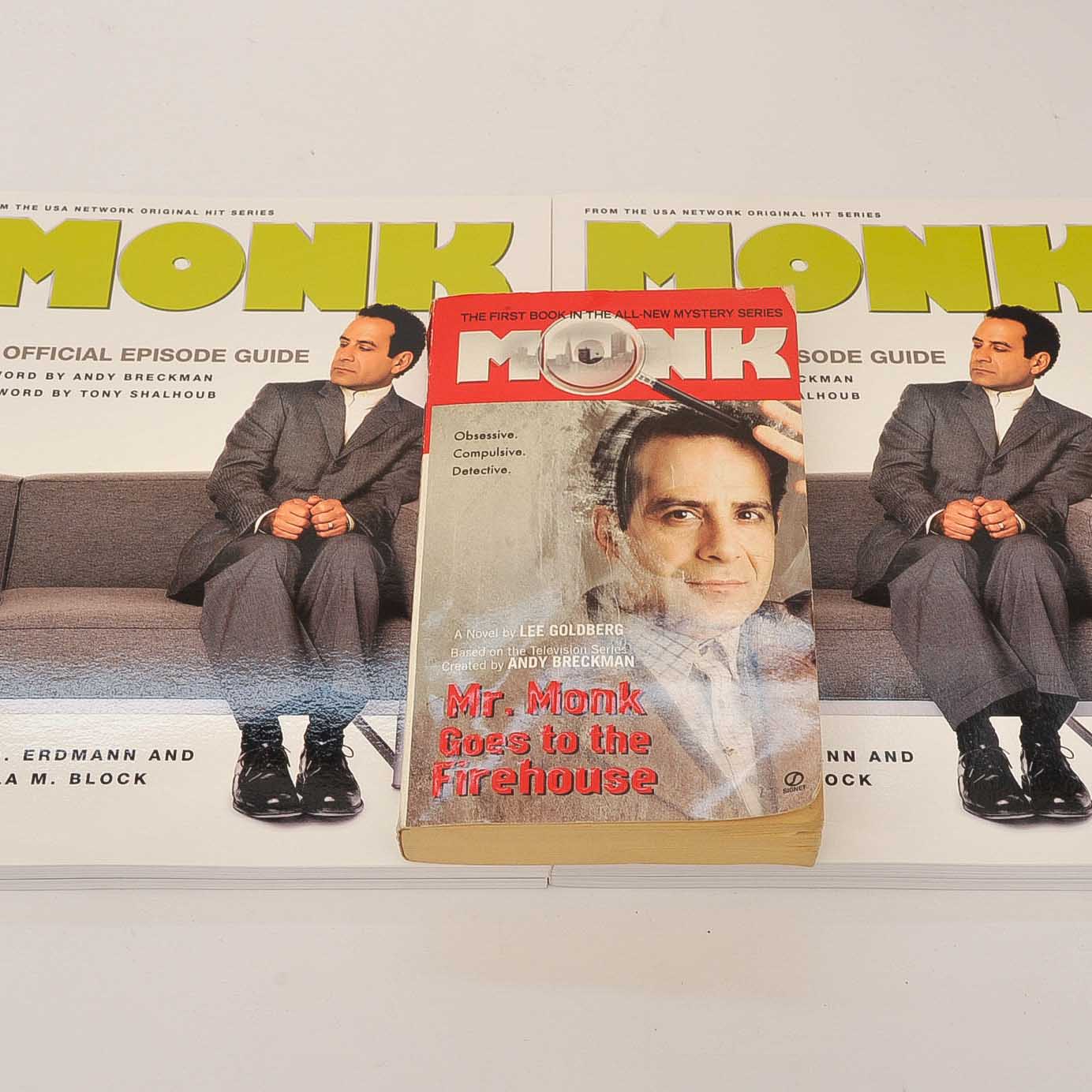 Collection of Signed Memorabilia from Television Series Monk