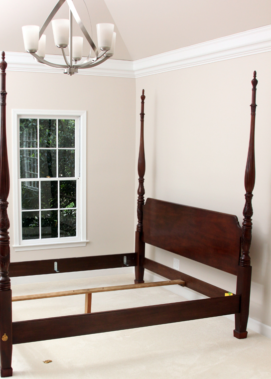 Henredon Four Poster King Bed Frame