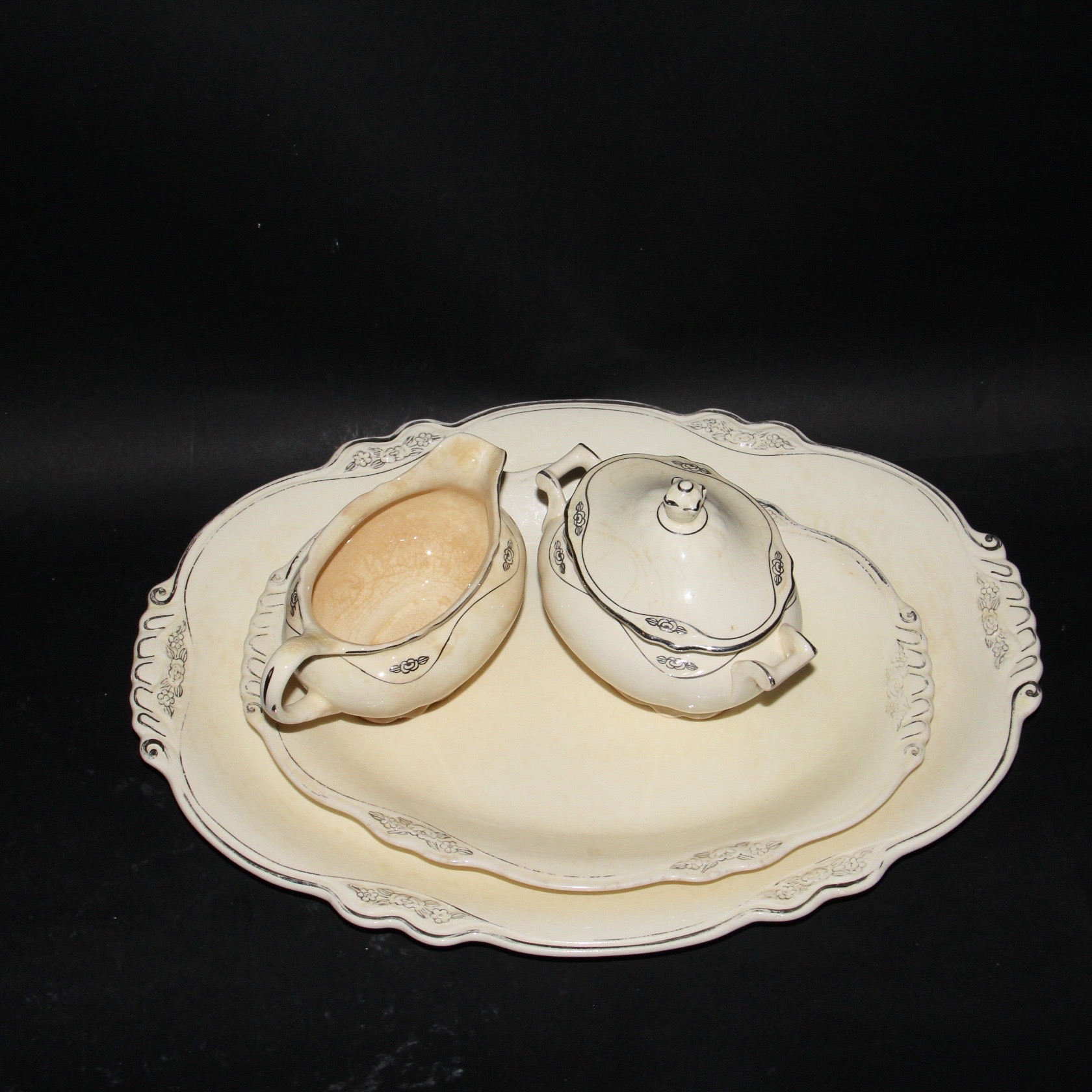 Homer Laughlin "Virginia Rose" Serving Pieces