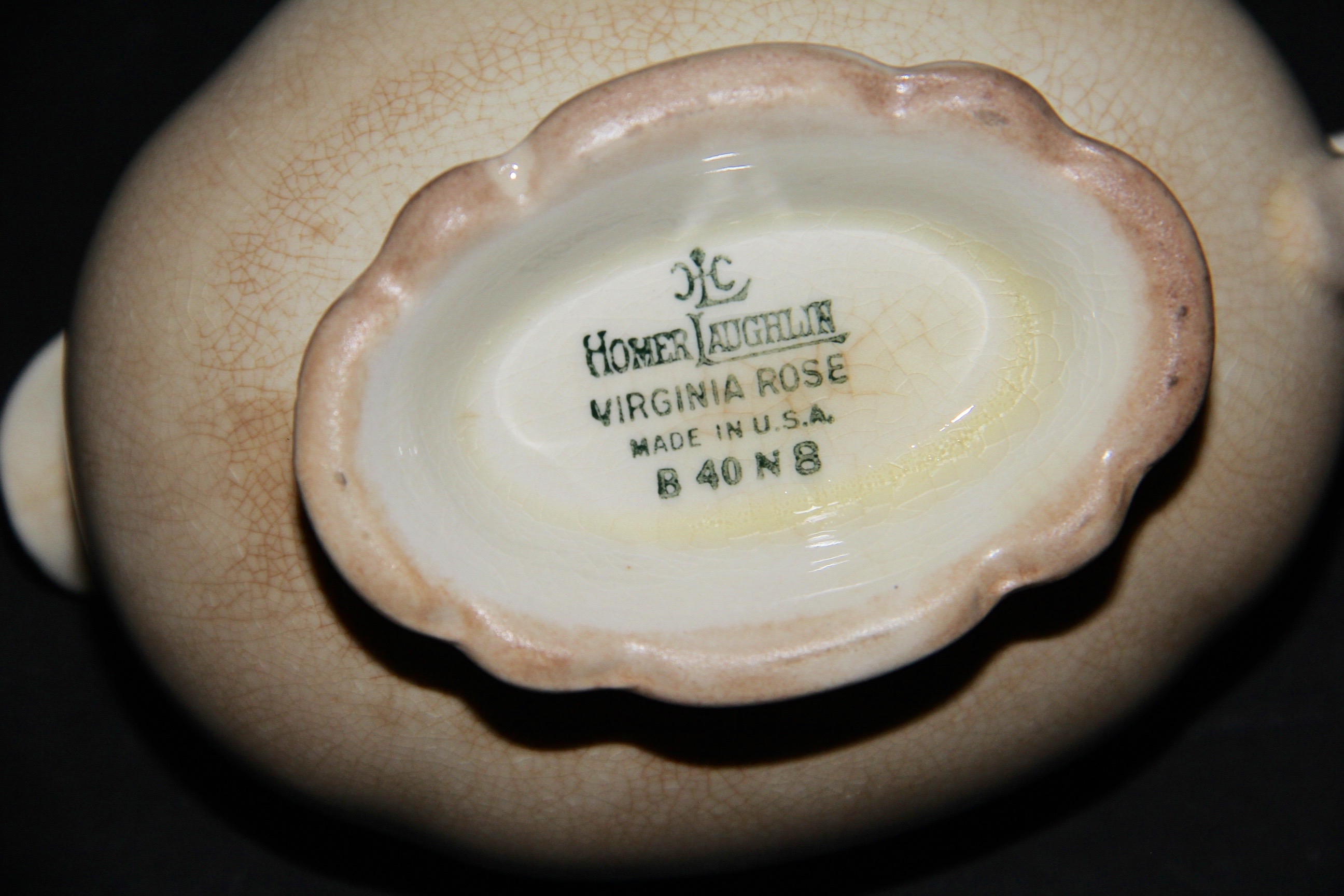 Homer Laughlin "Virginia Rose" Serving Pieces