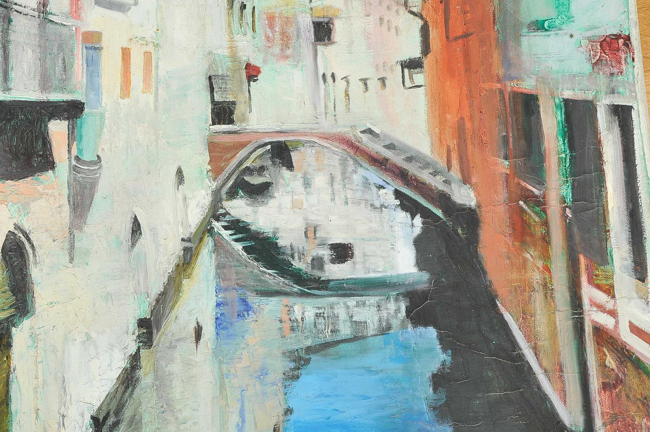 Pair of Acrylic on Canvas Paintings by Brooke Adams