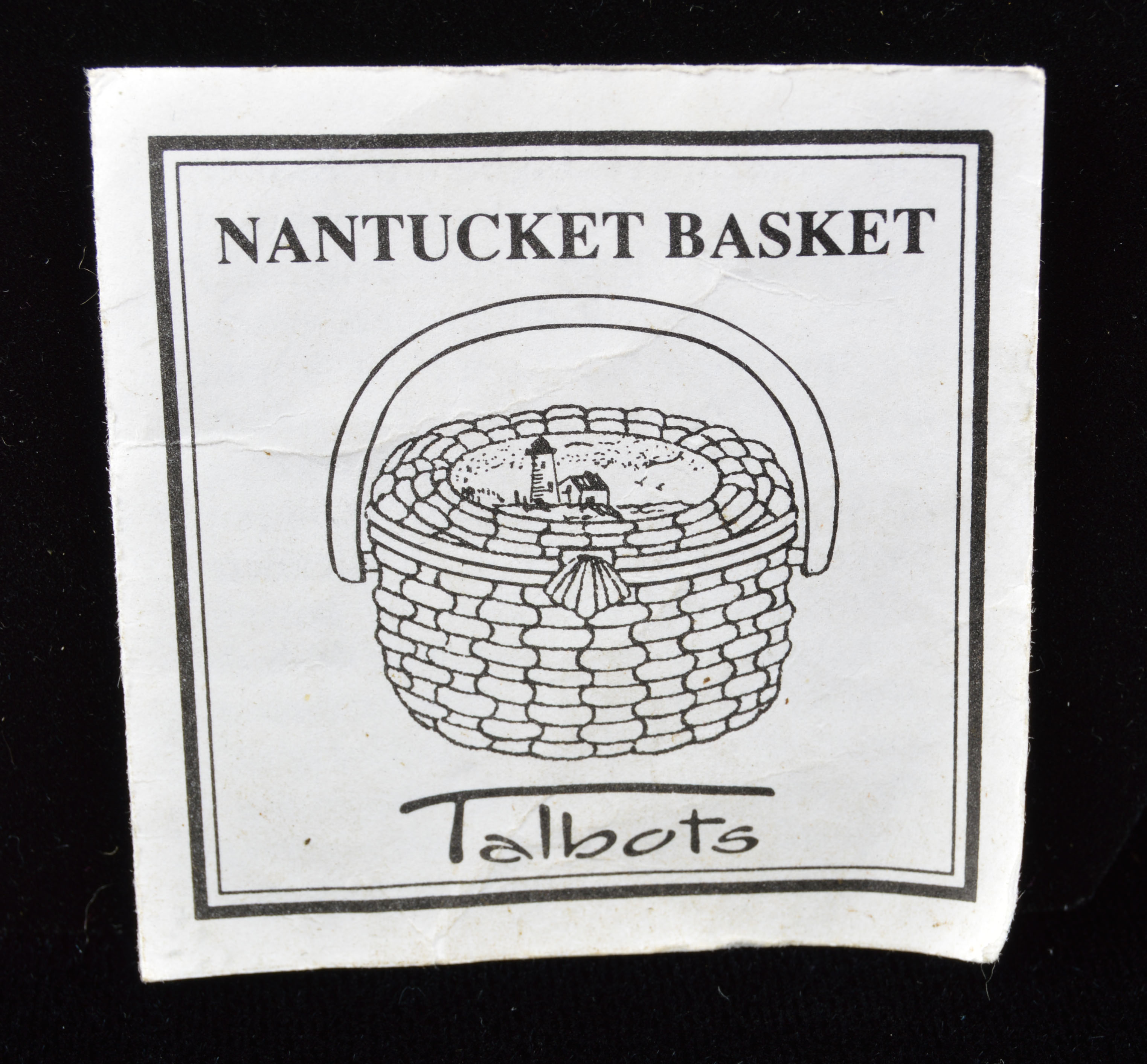 Nantucket Basket Necklace