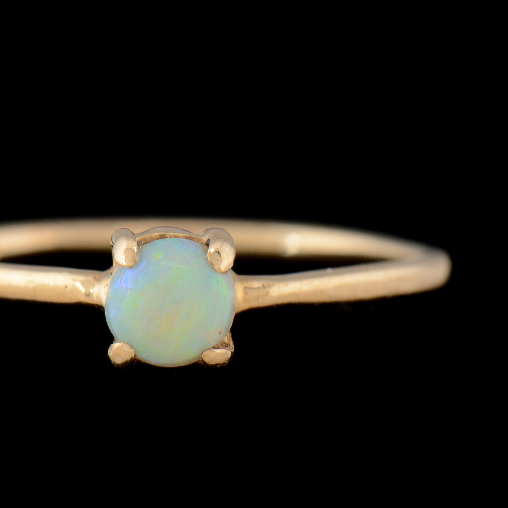 10K Yellow Gold Opal Ring