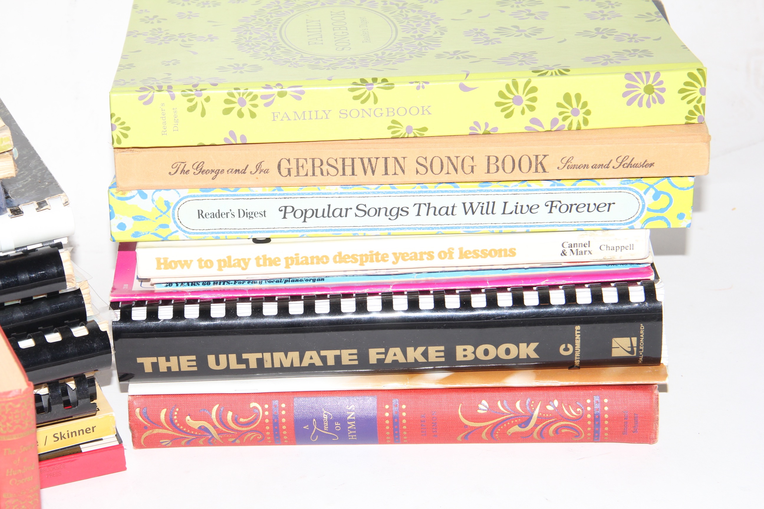 Grouping of Hymnals and Music Books