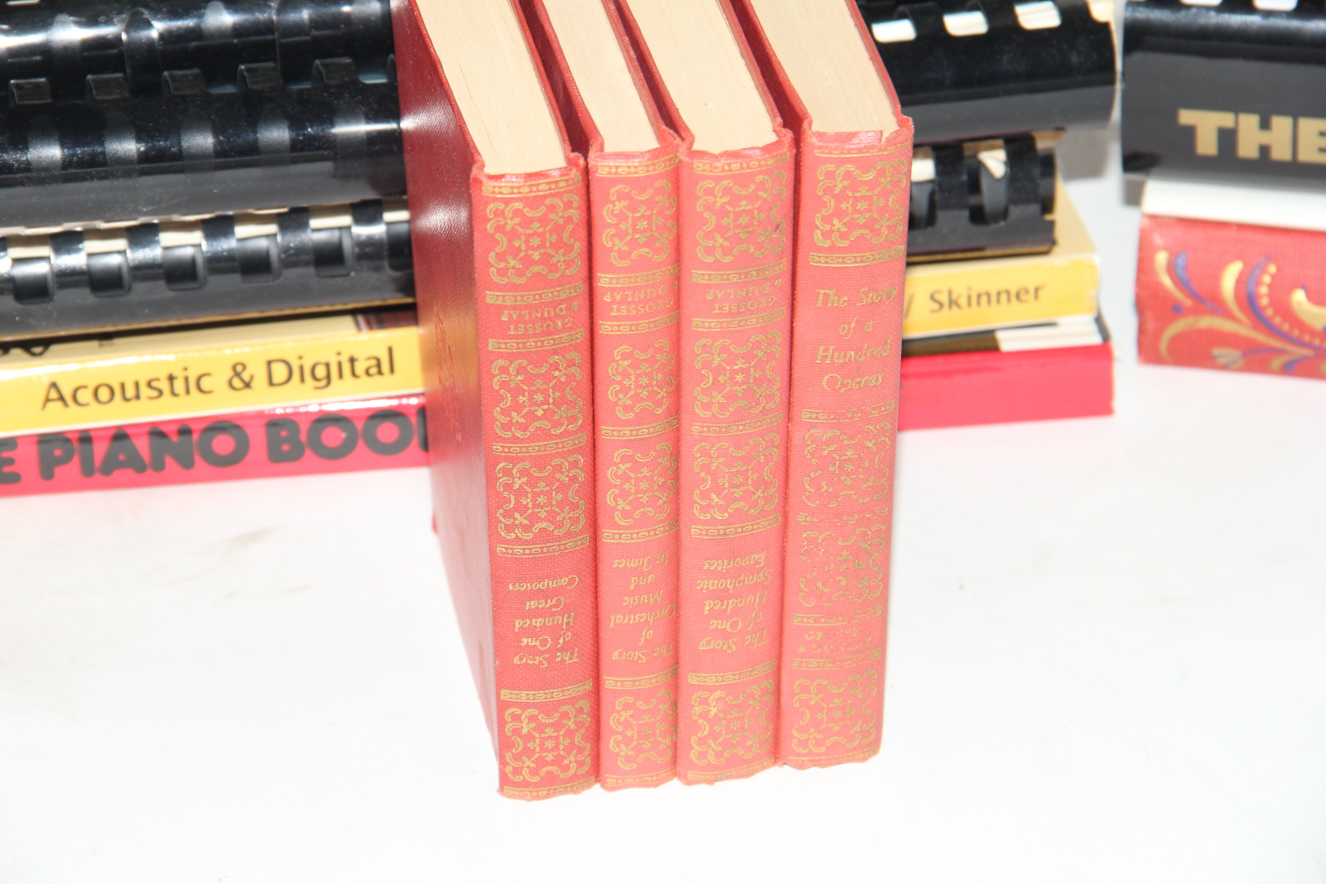 Grouping of Hymnals and Music Books