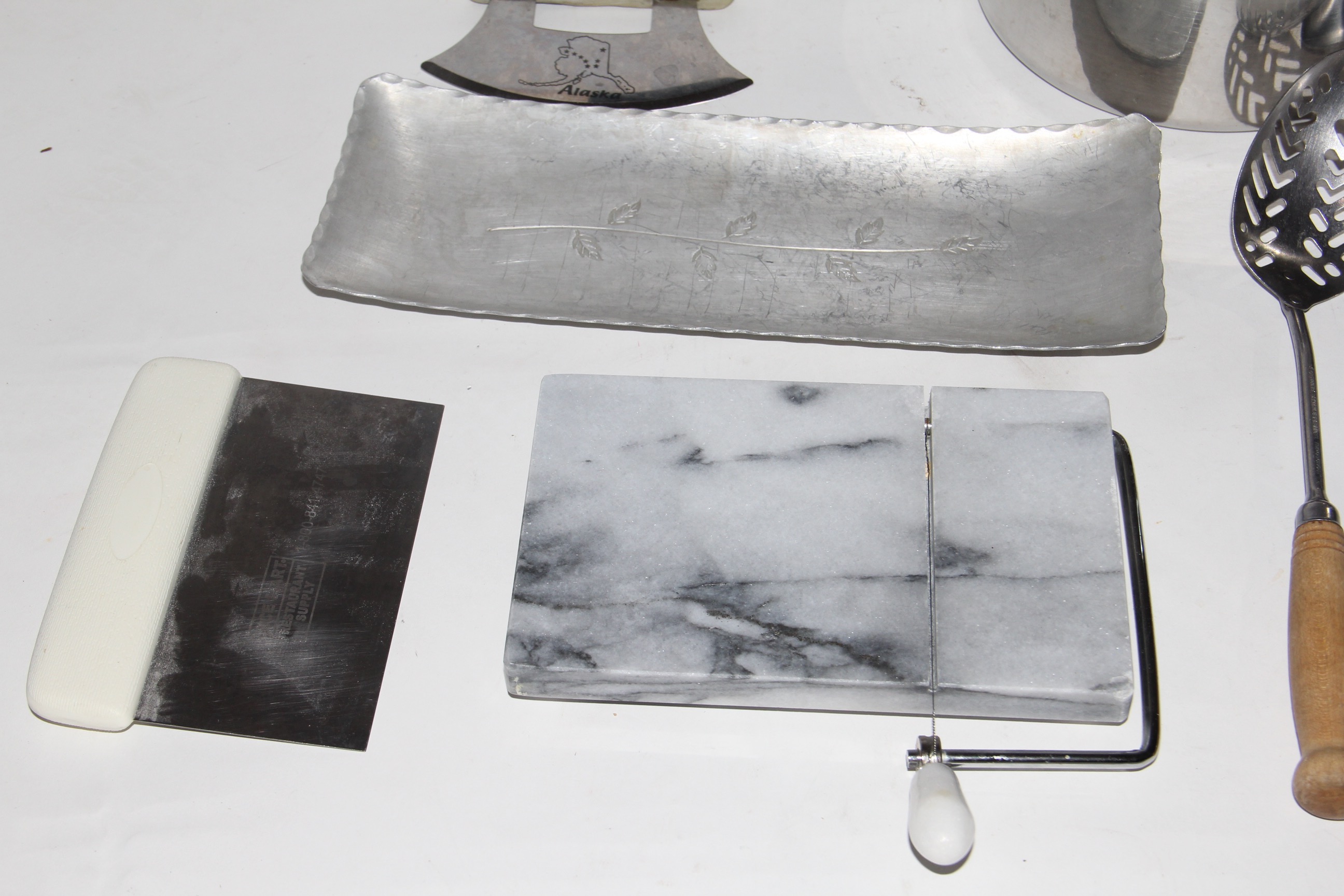 Collection of Kitchen Cookware and Food Preparation Items