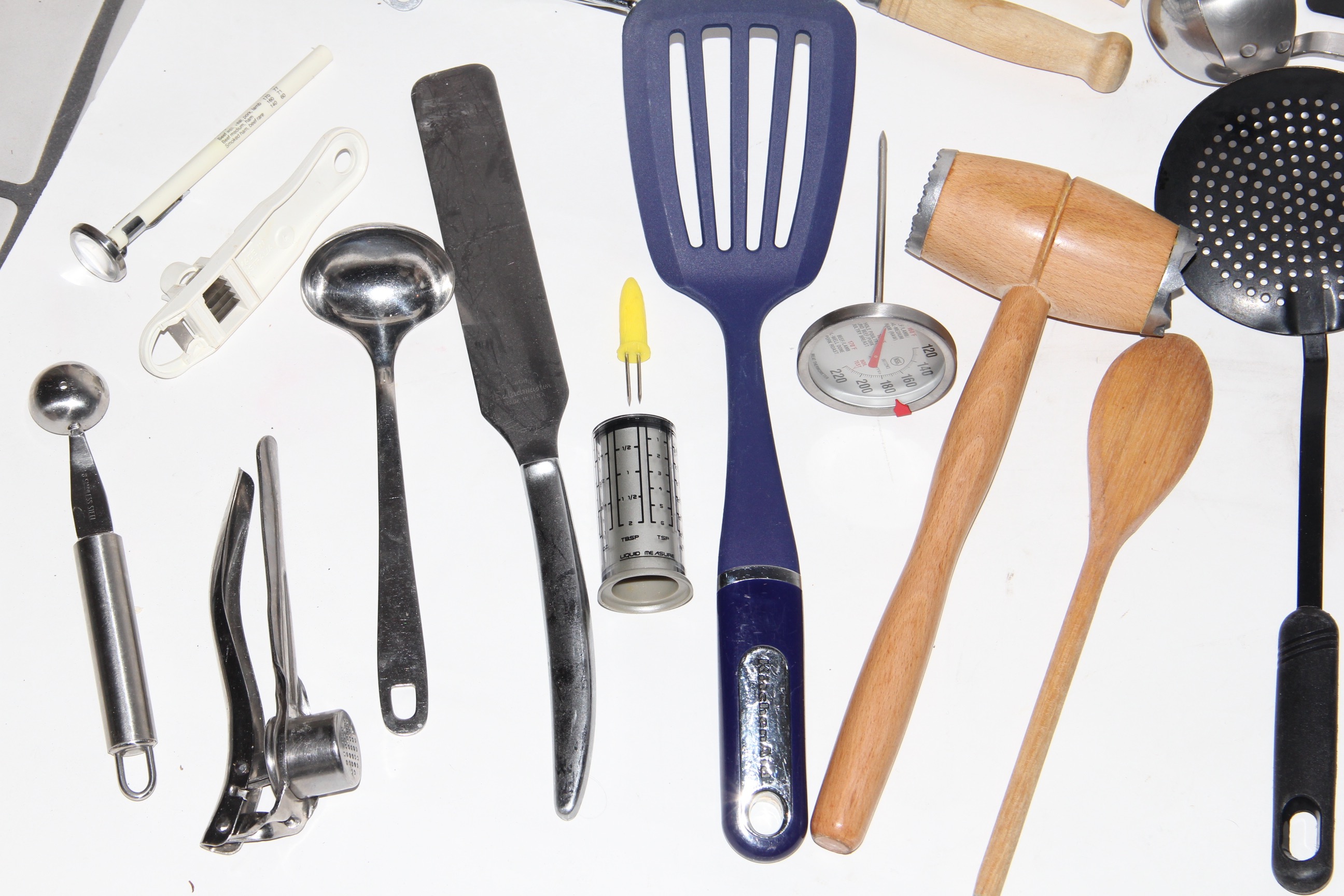 Grouping of Kitchen Utensils and Cutlery