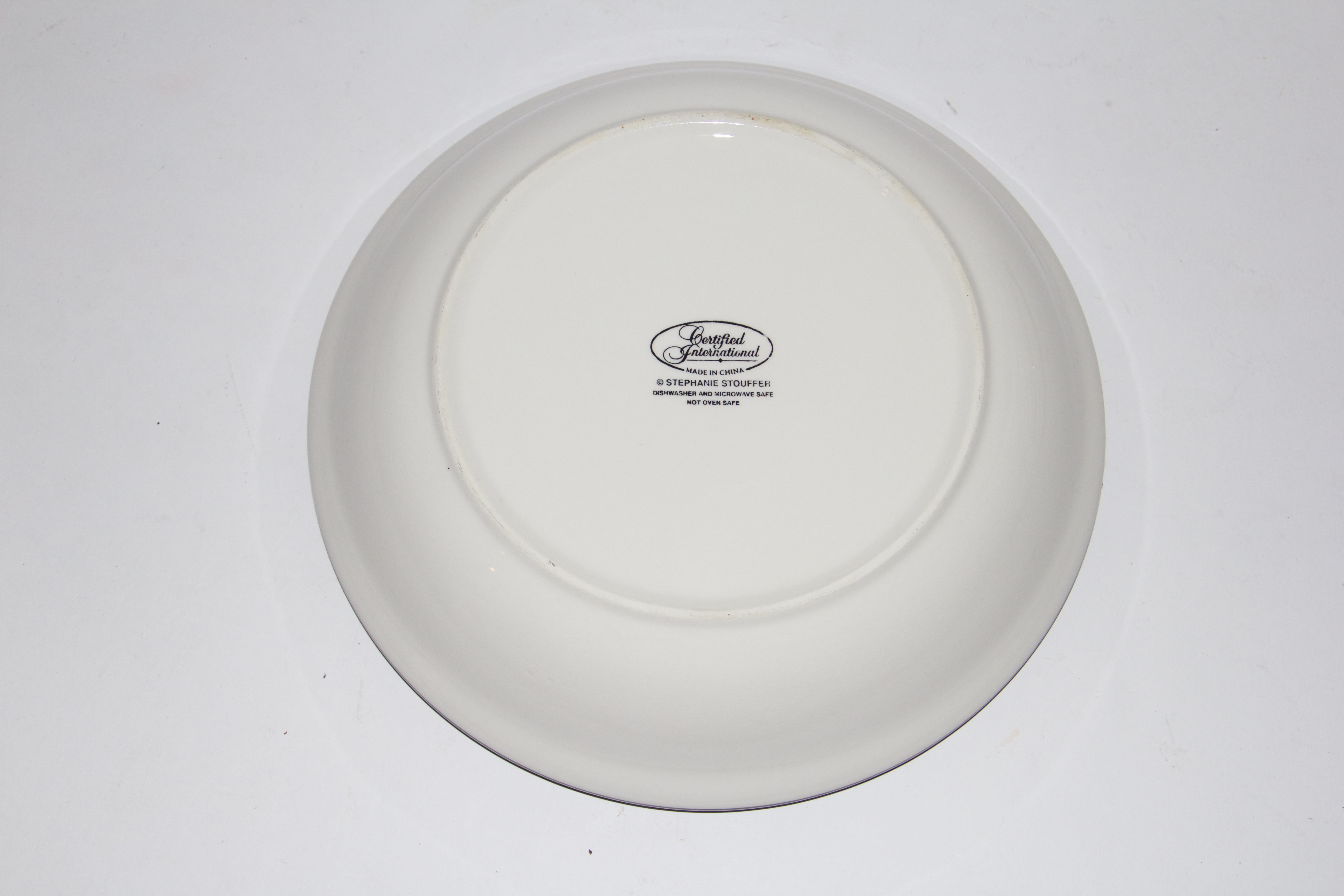 Set of Chef Themed Ceramic Pasta Bowls and Shaker