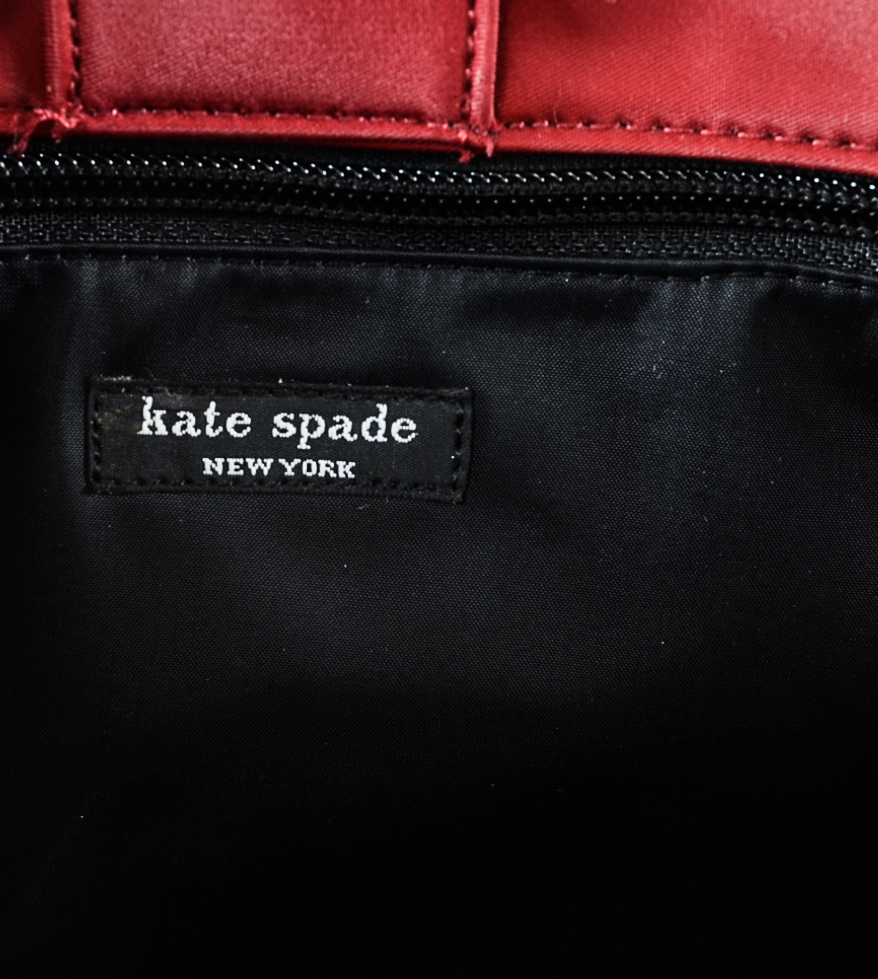 Kate Spade of New York Red Nylon Shoulder Tote