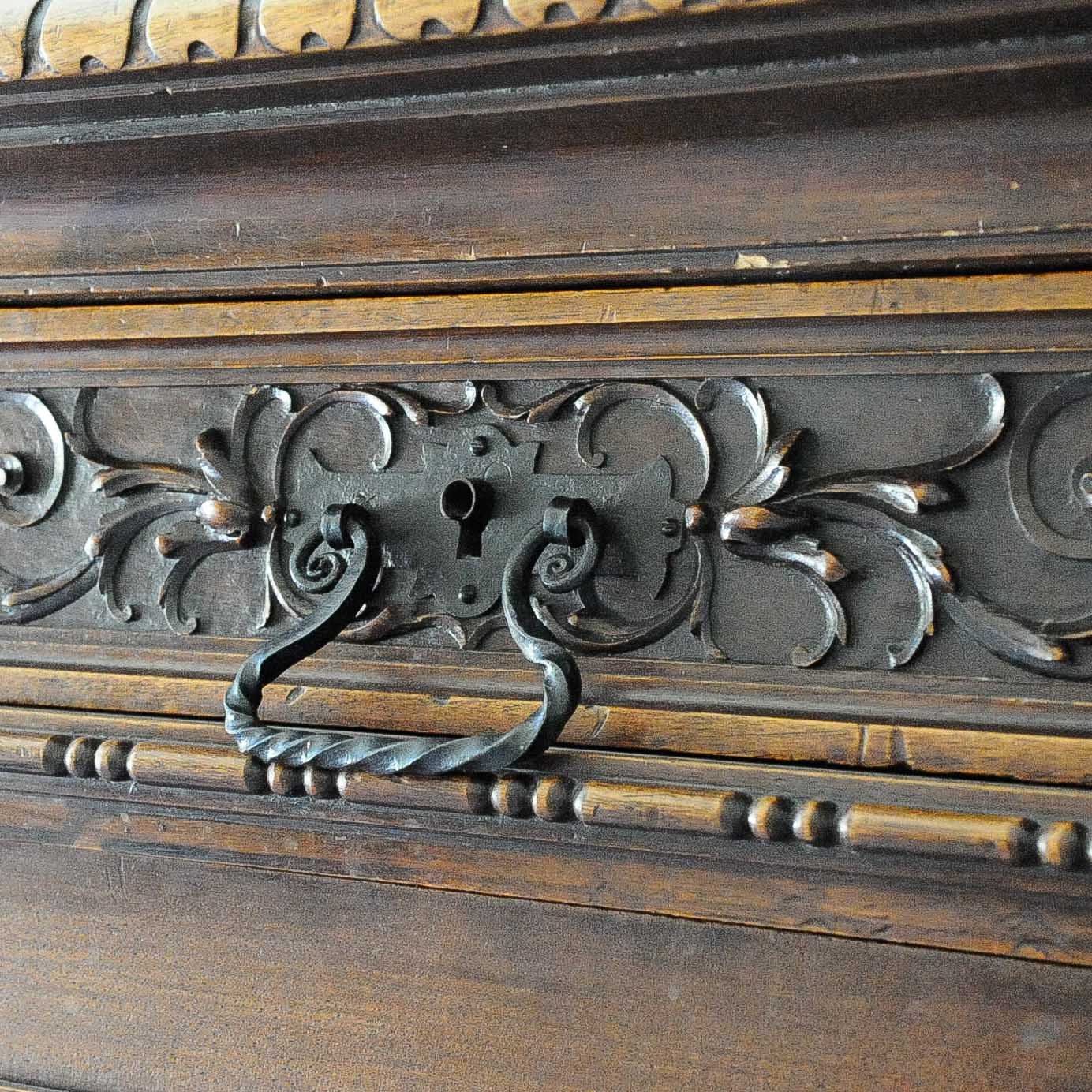 Very Fine Italian Renaissance Revival Antique Sideboard
