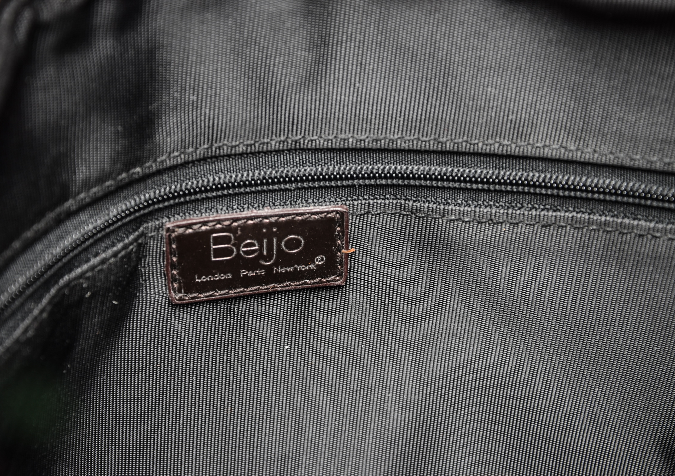 Beijo Bronze Hued Pleather Handbag