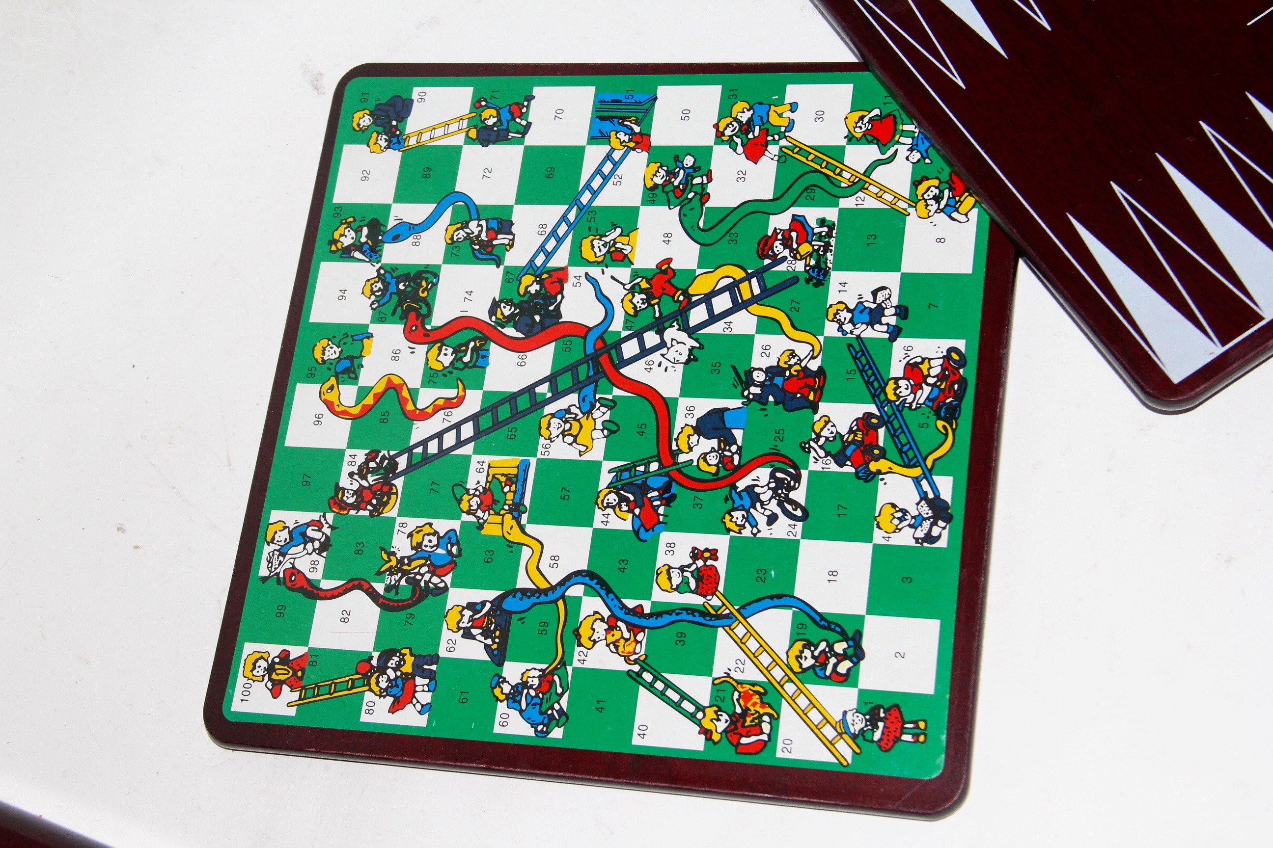 Boxed Wood Multi-Game Set