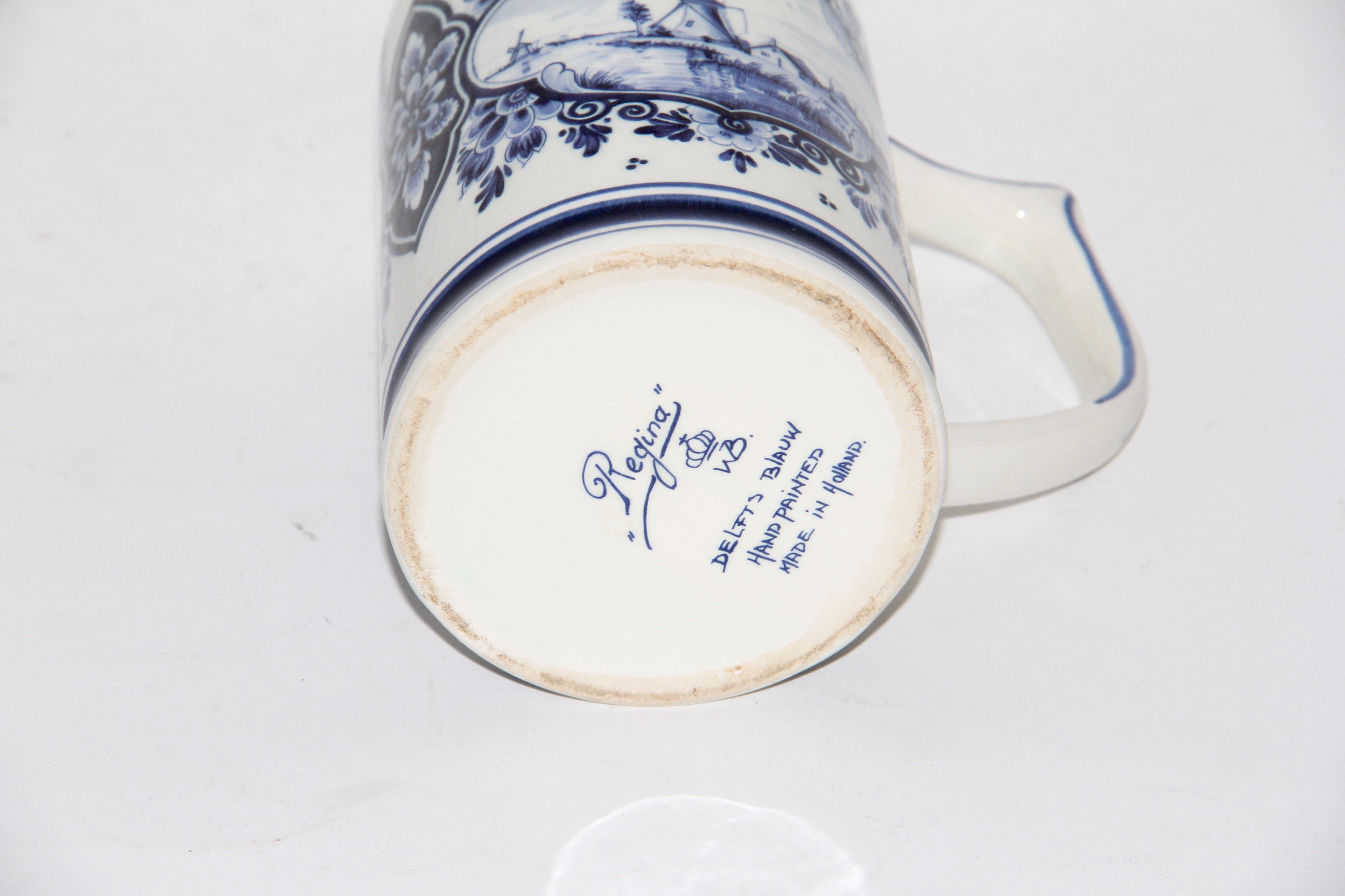 Hand-Painted Delft Heineken Stein