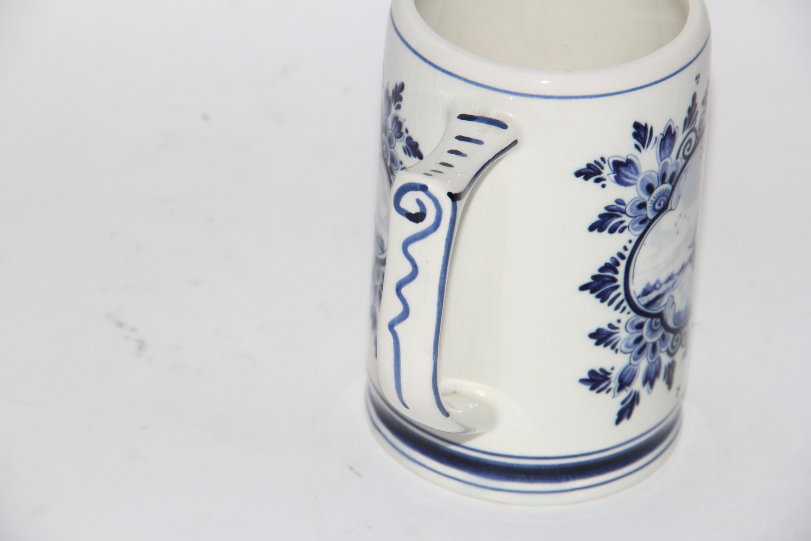 Hand-Painted Delft Heineken Stein