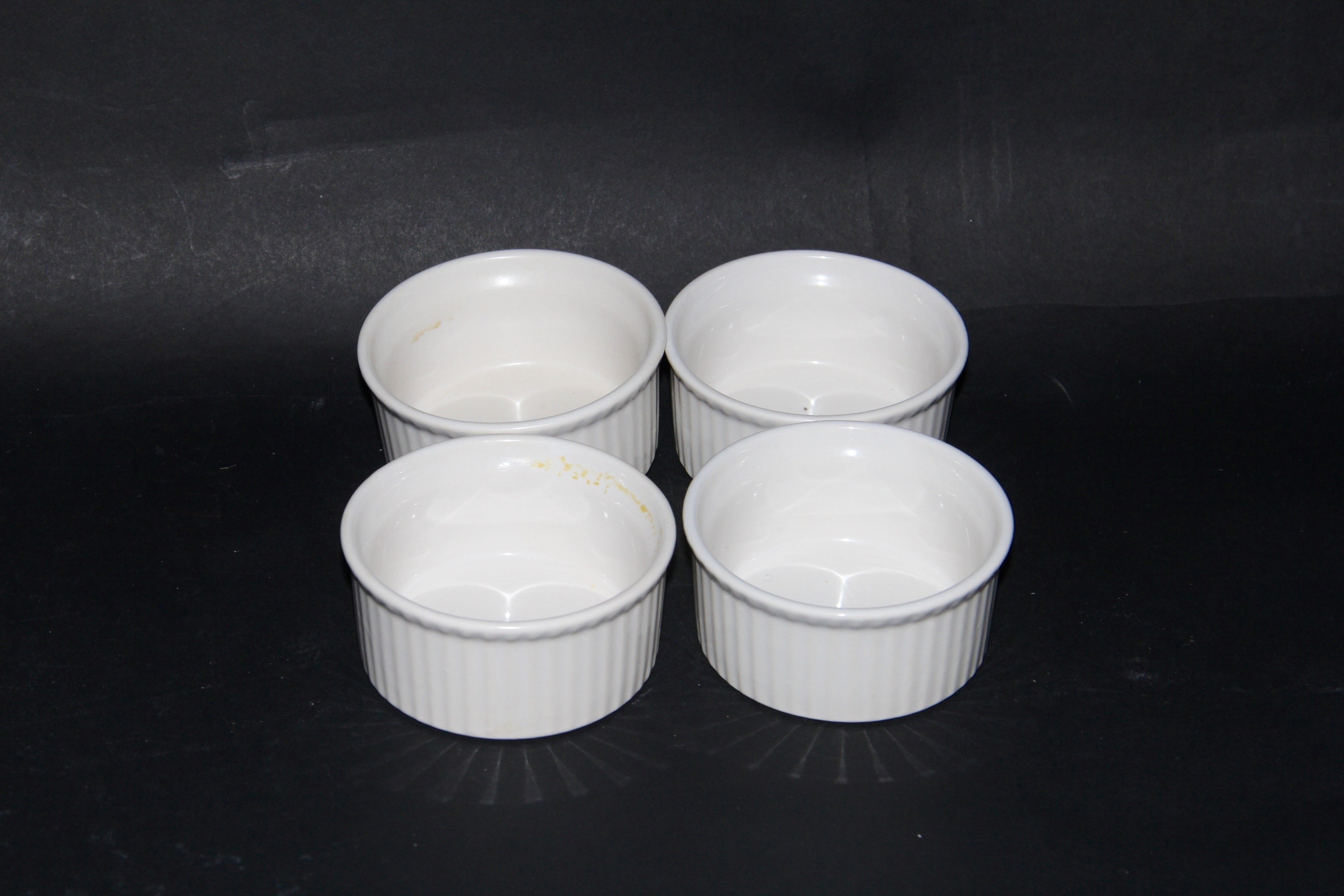 Ceramic Ramekins and Divided Plates