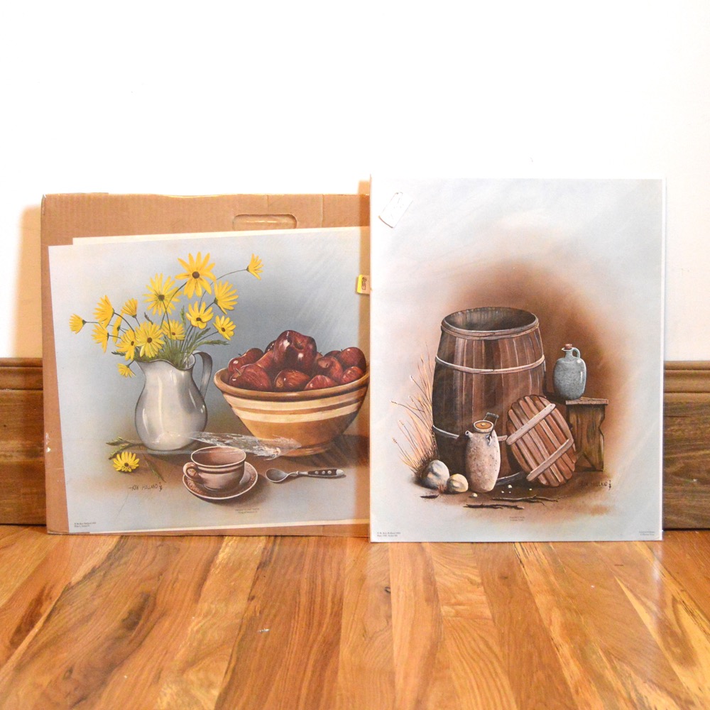 Pair of Signed Ken Holland Prints