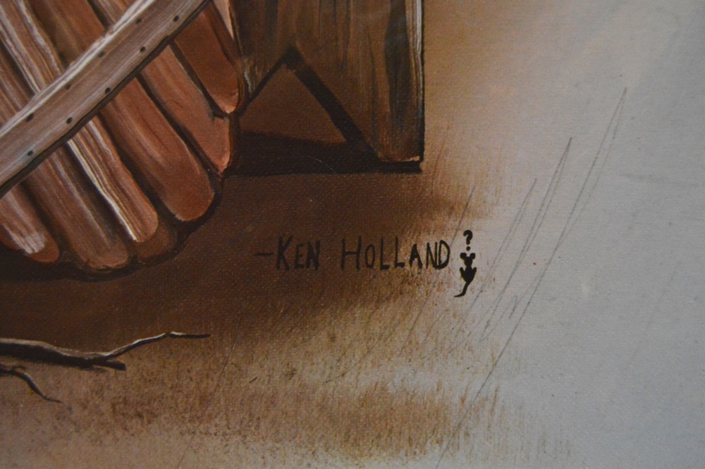 Pair of Signed Ken Holland Prints