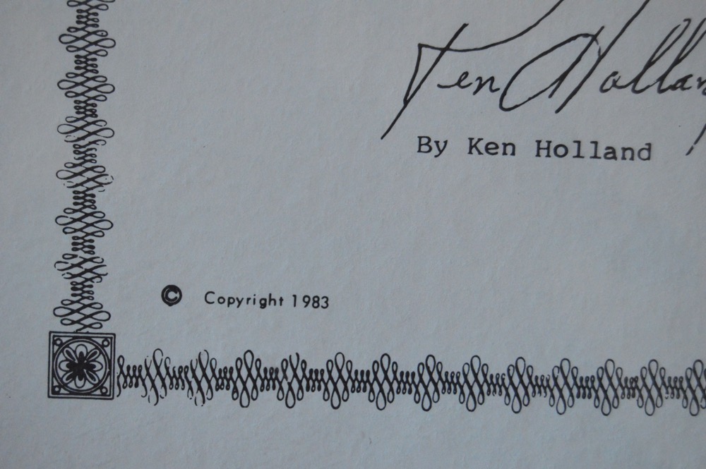 Pair of Signed Ken Holland Prints